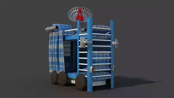 Improvised Children Bed Car