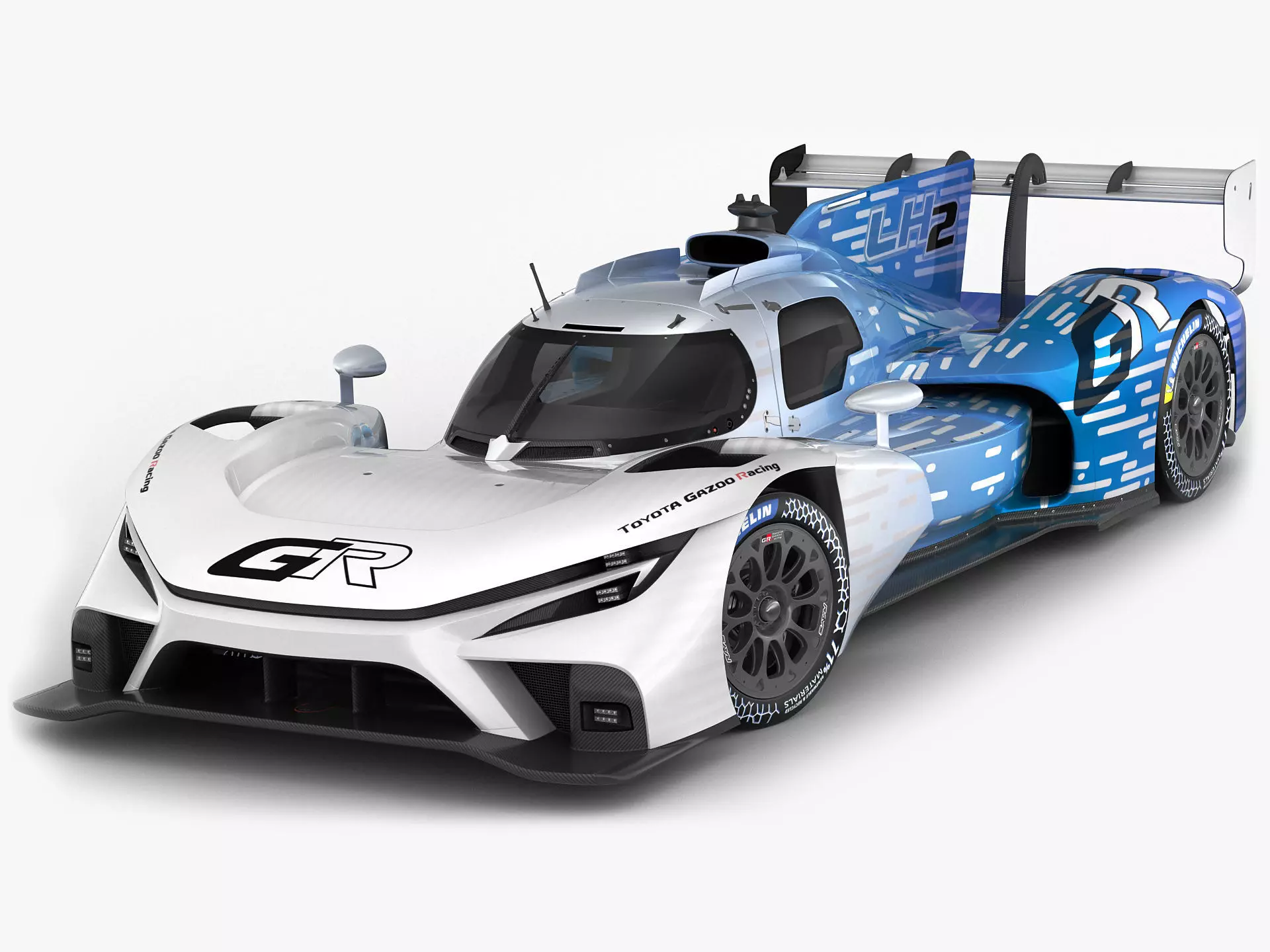 Toyota GR LH2 Racing Concept 2025 3D model