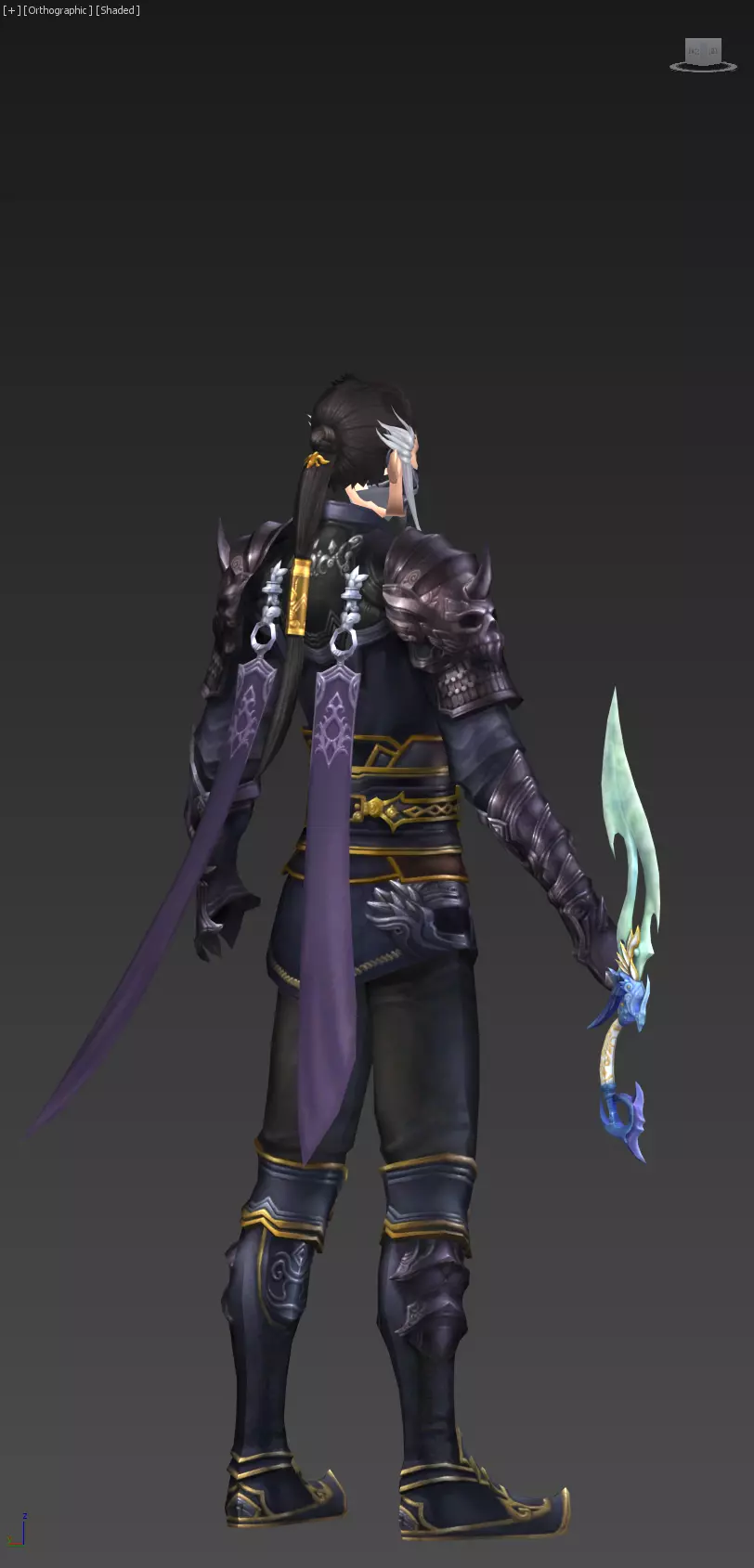 Shadow Serpent 3D model_4