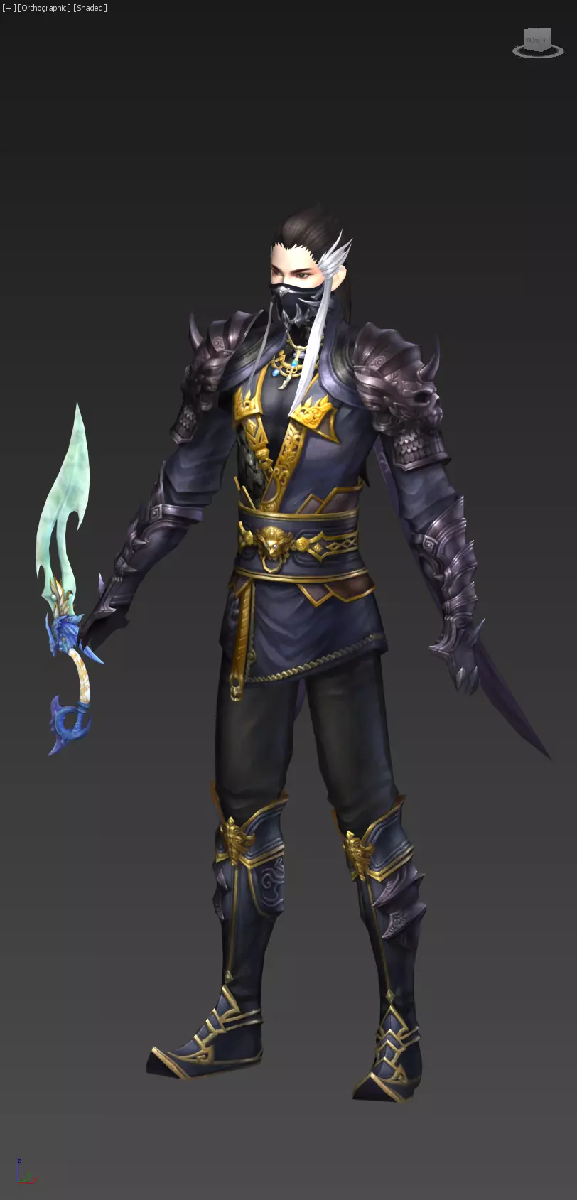 Shadow Serpent 3D model_2