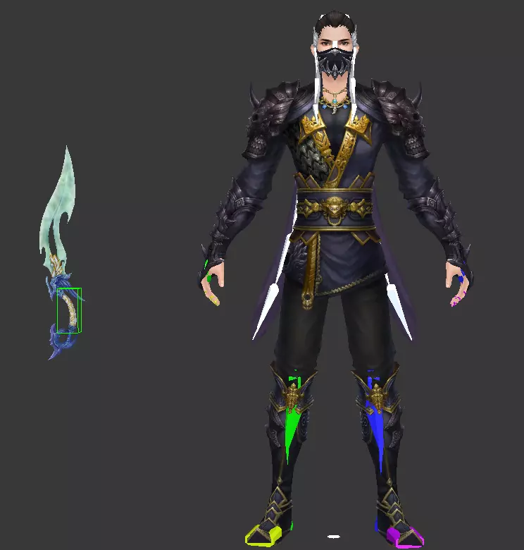 Shadow Serpent 3D model_0