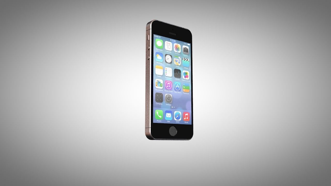 iPhone 5s 3D model_0