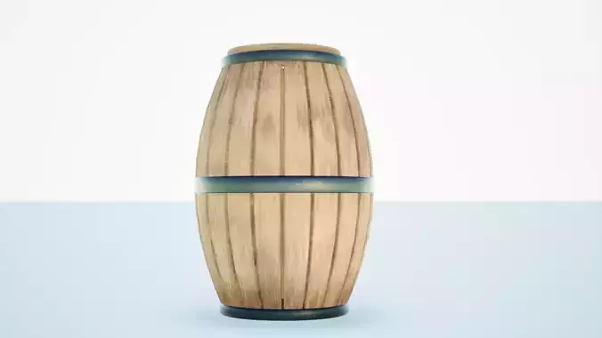 Wood Barrel