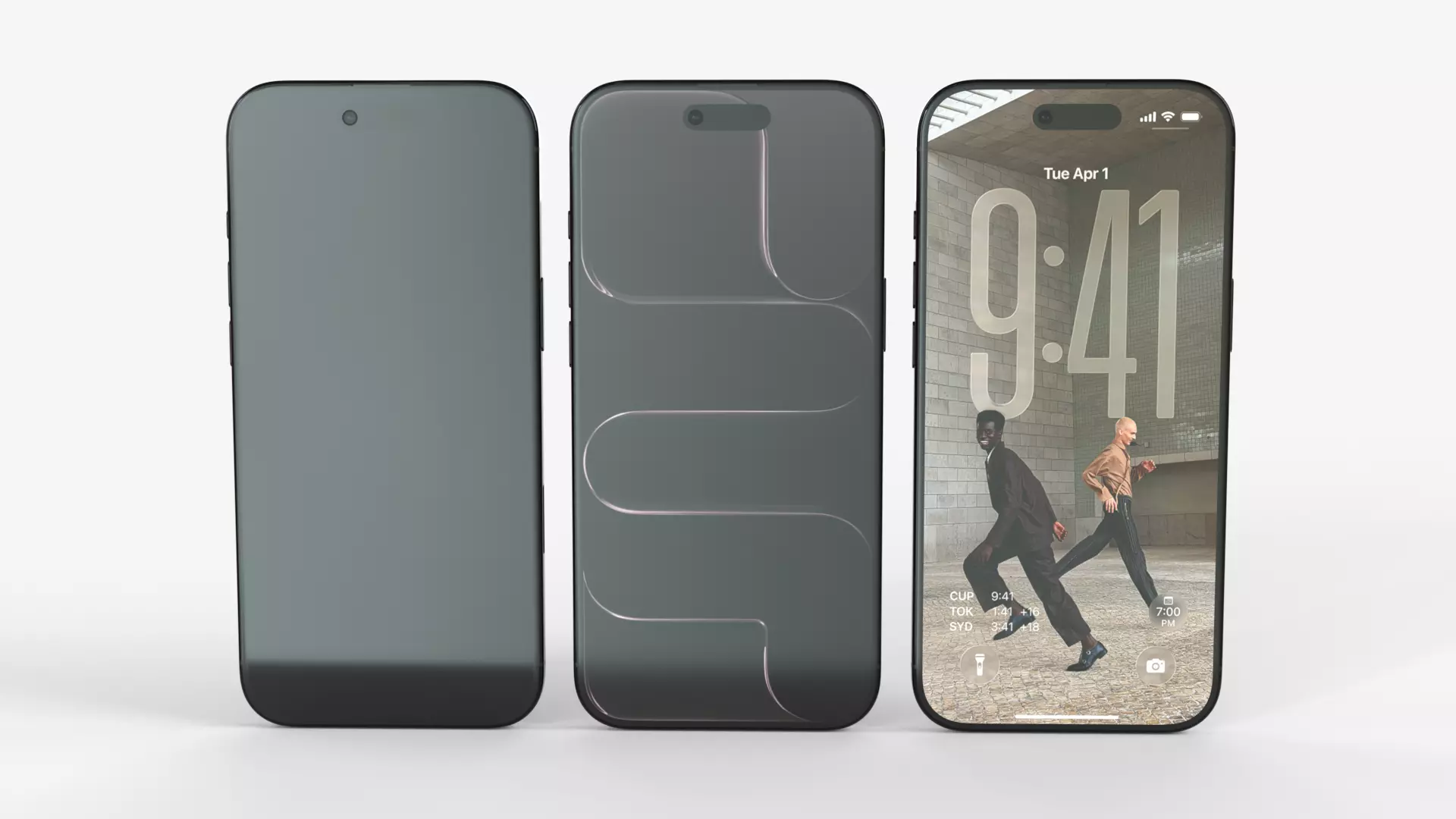 Apple Iphone Air 2025 Black 3D model_2