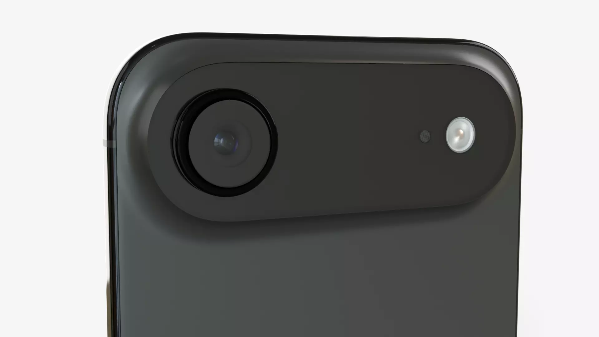 Apple Iphone Air 2025 Black 3D model_8