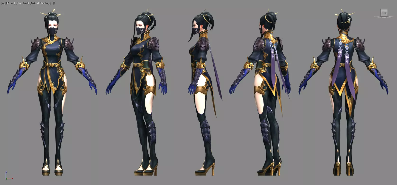 Shadow Serpent Assassin 70 3D model