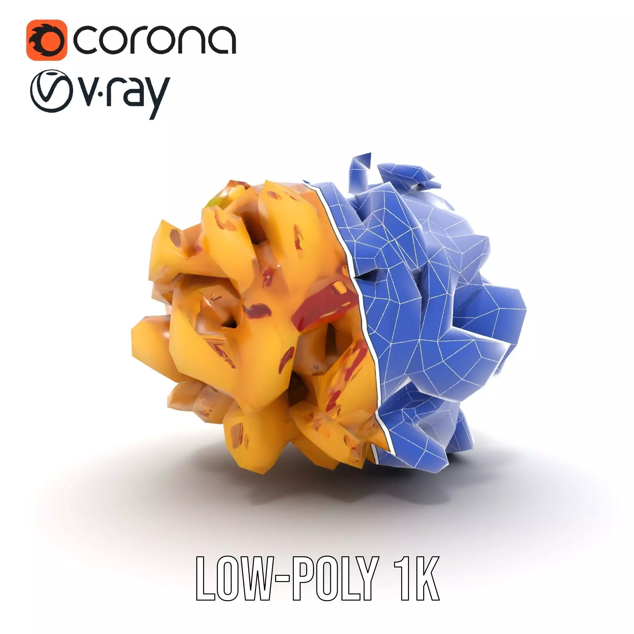 Savory Potato Salad model pack Low-poly 3D model_20