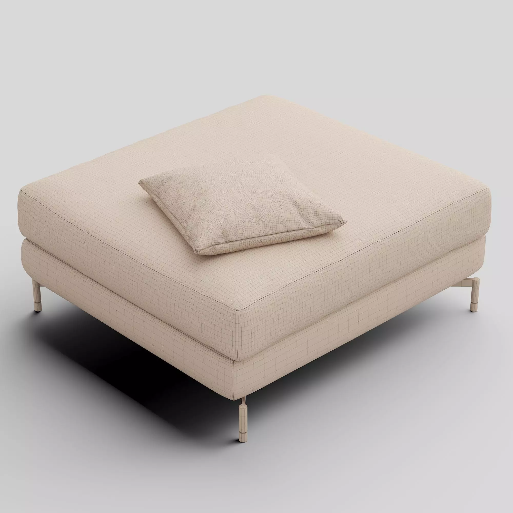 Remy Pouf 3D model_2