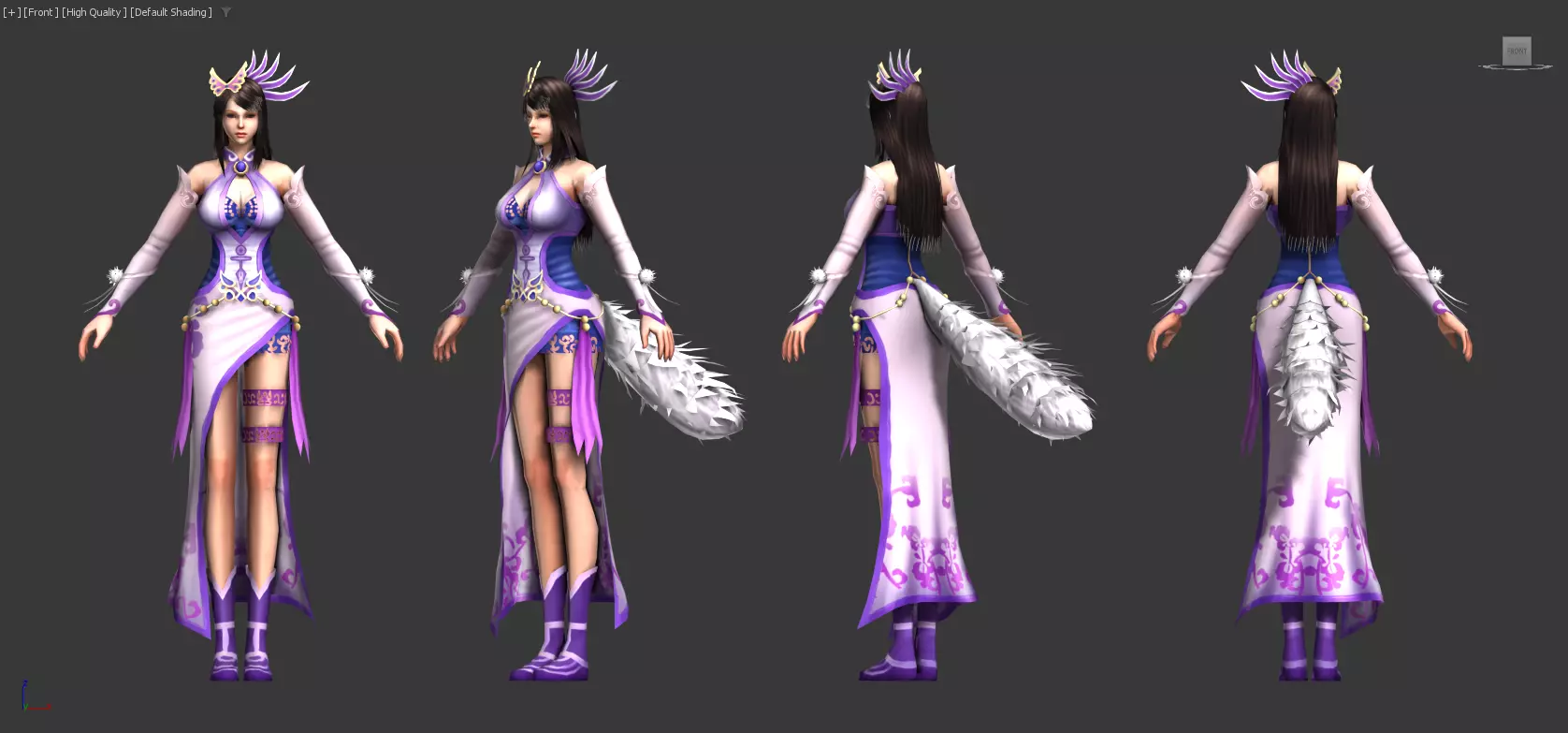 Female Character  71 3D model_0