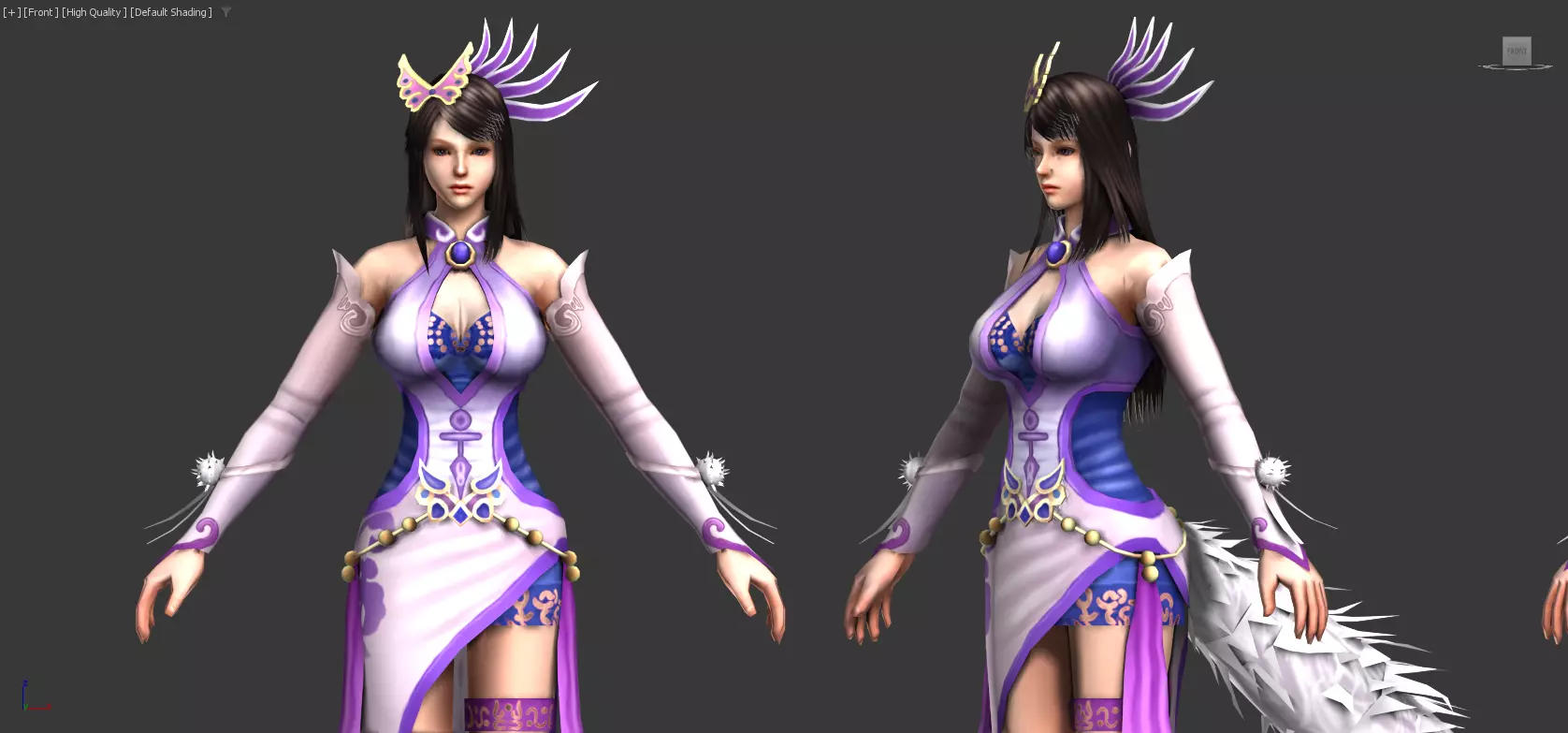 Female Character  71 3D model_5