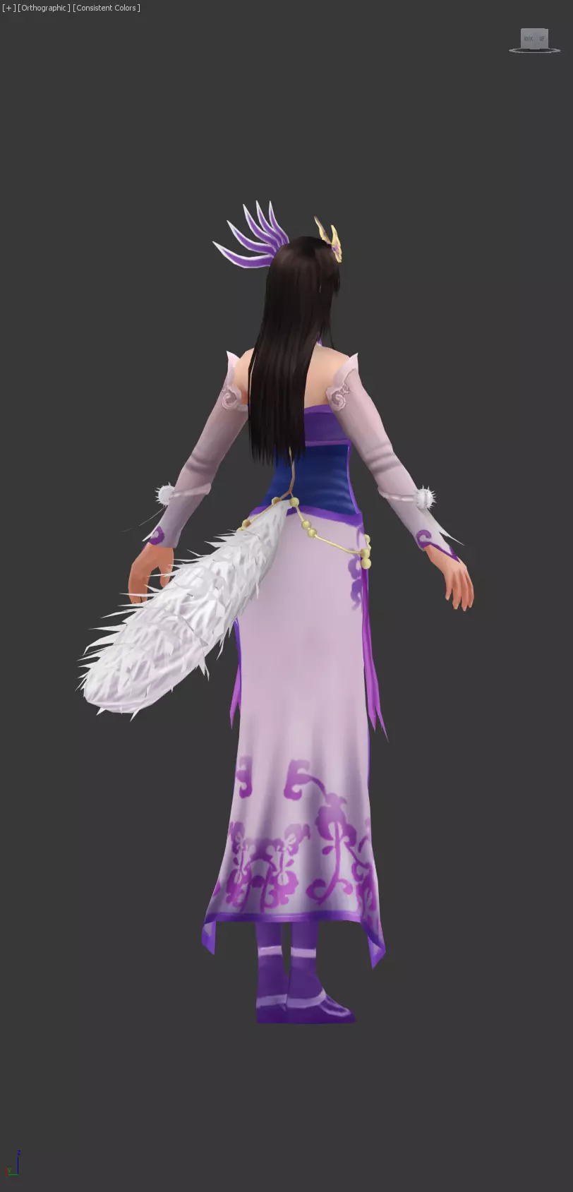 Female Character  71 3D model_6