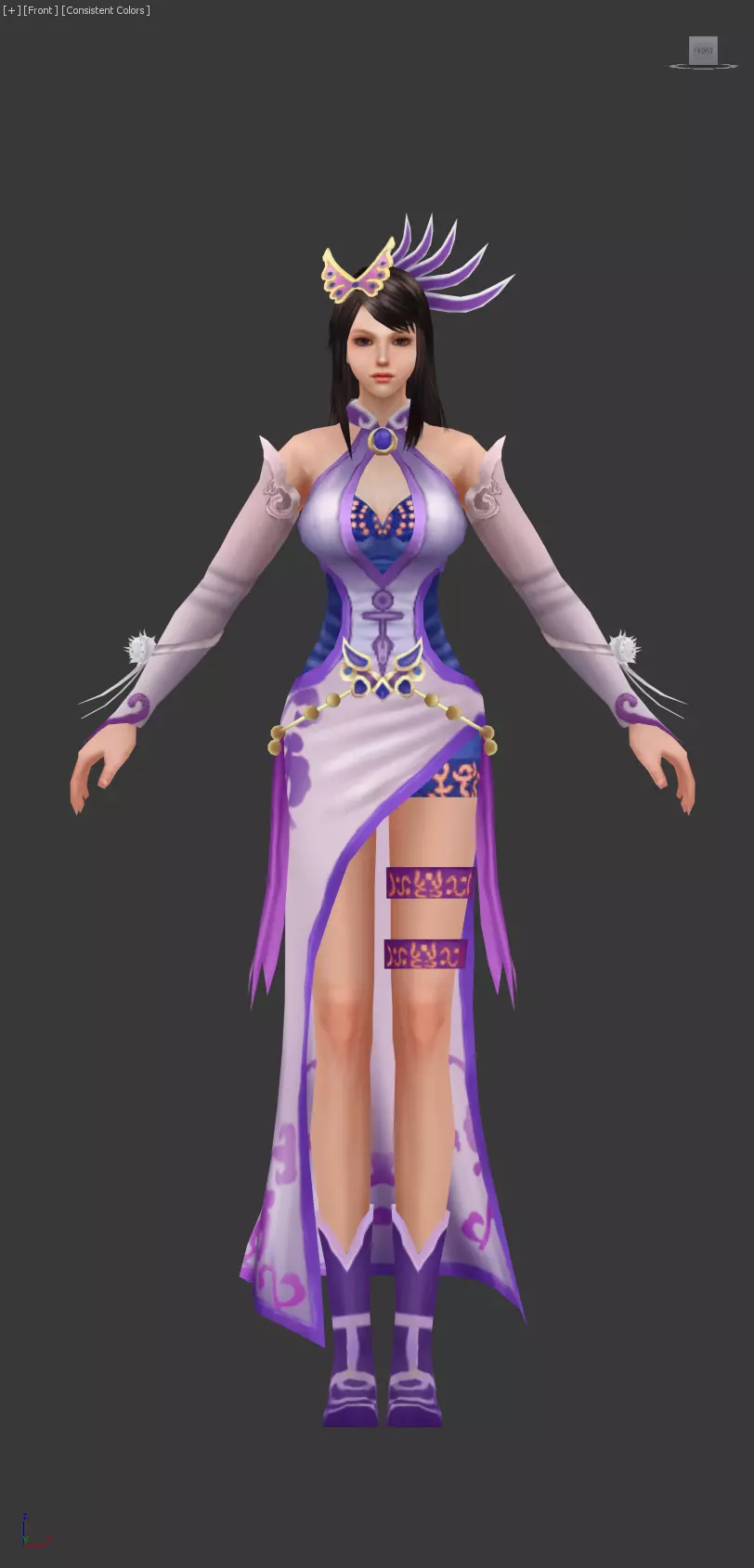 Female Character  71 3D model_1