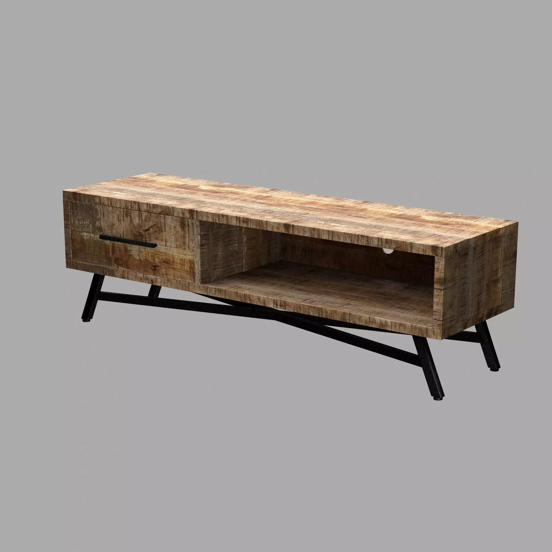 Molvira Chest of Drawer 3D model_2