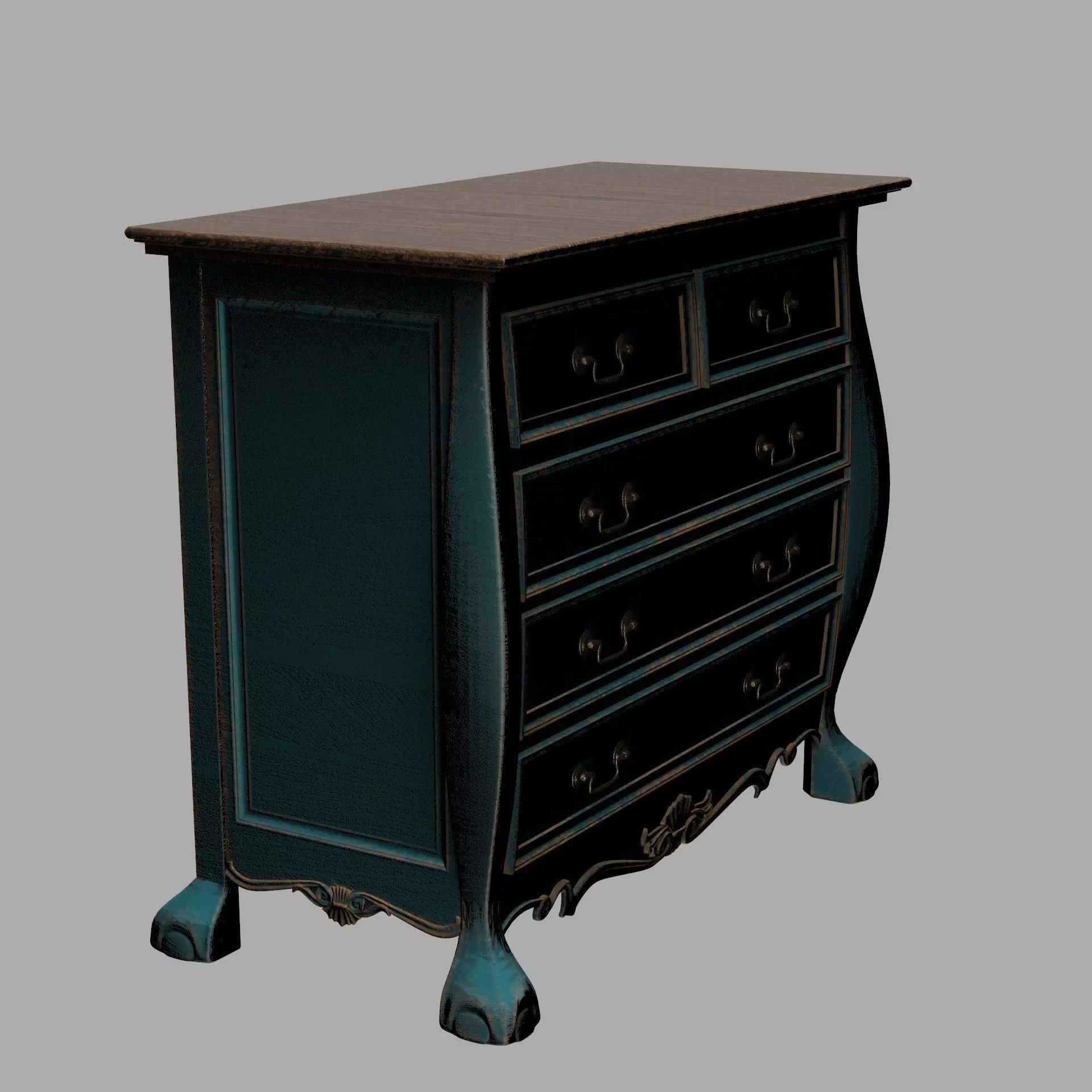 Milvonathor Chest of Drawer 3D model_0