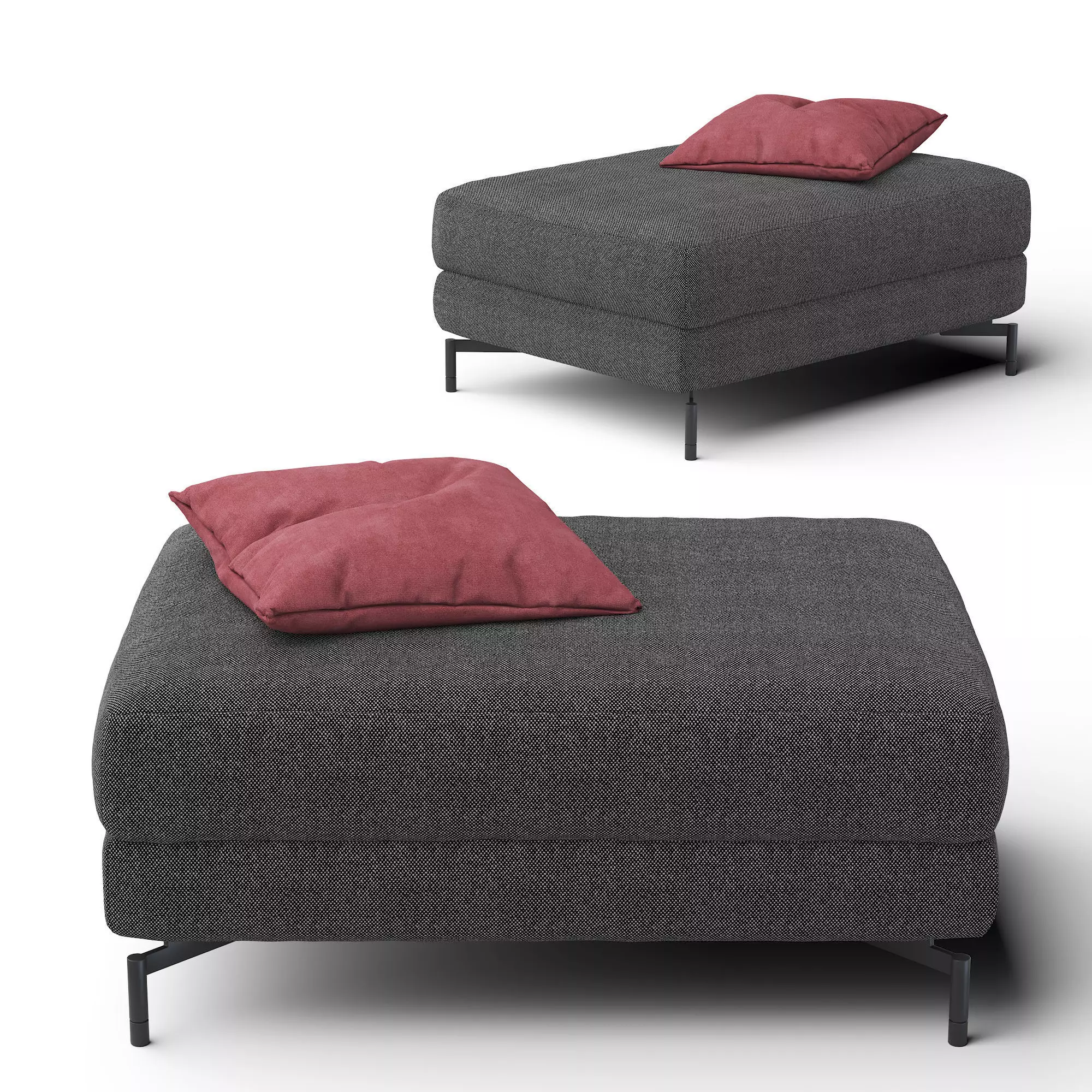 Melissa Pouf 3D model_0