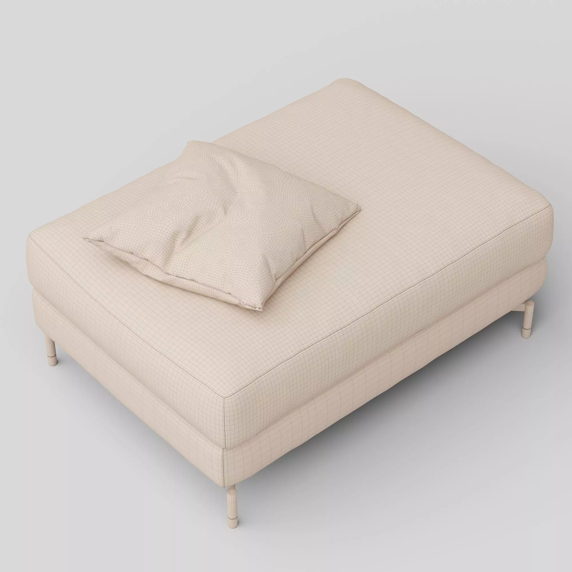 Melissa Pouf 3D model_2