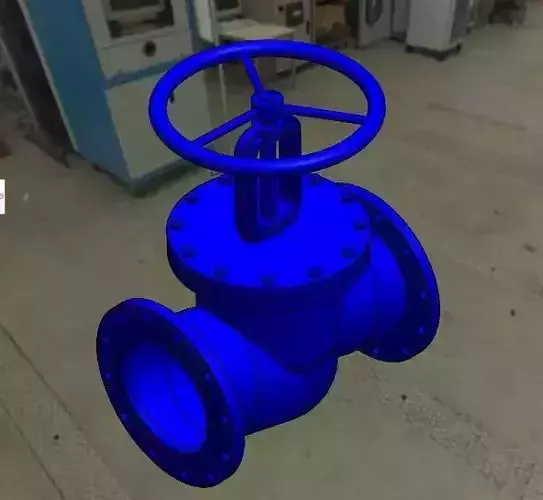 Globe valve DN3000 150LB RF