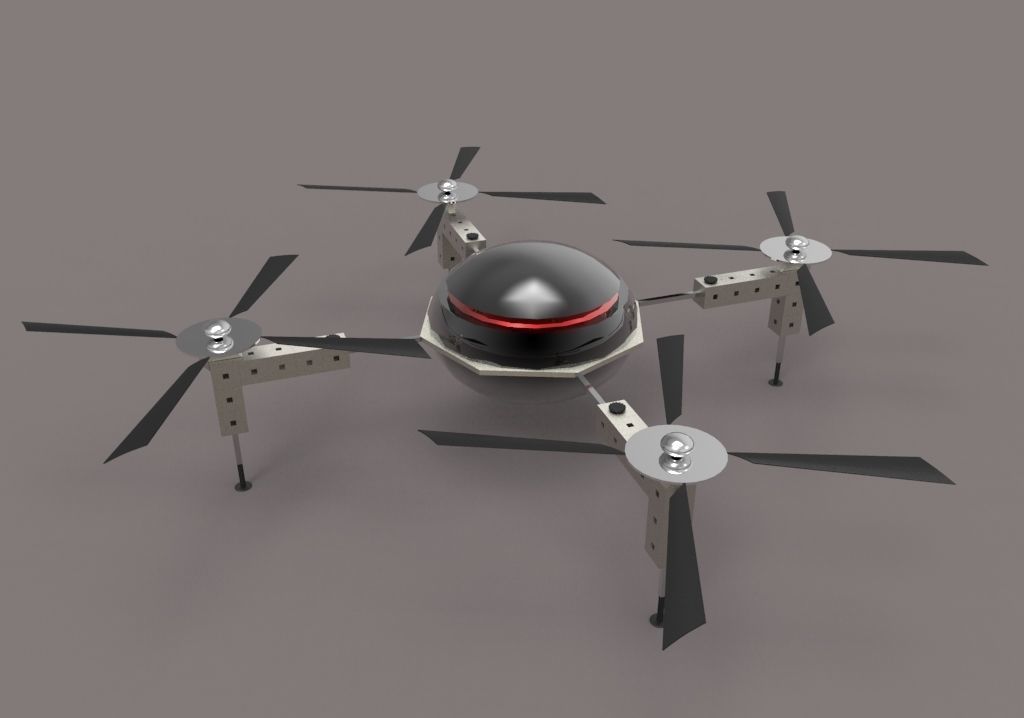 Super Drone  3D model_1