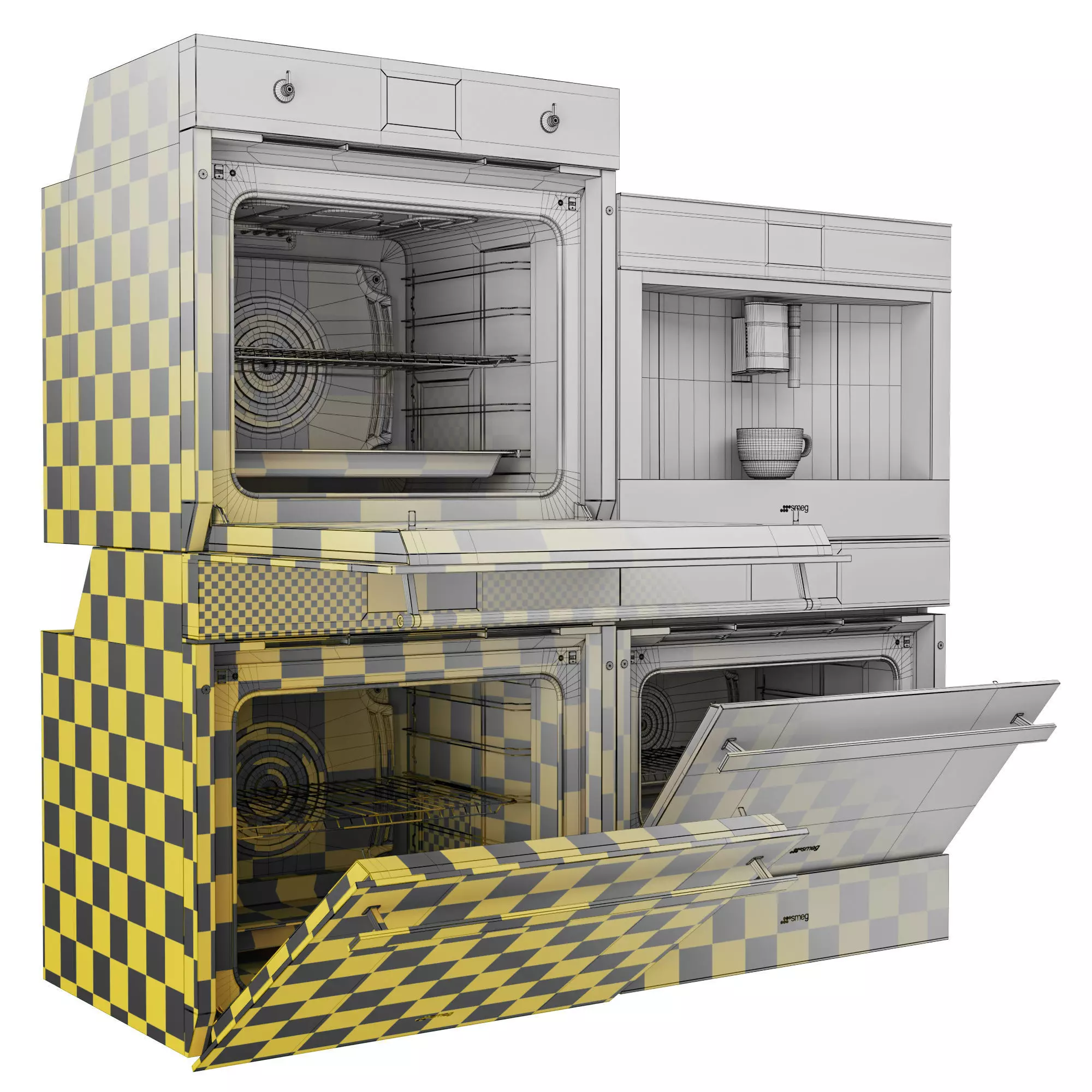 Smeg Appliance Collection S01 3D model_6