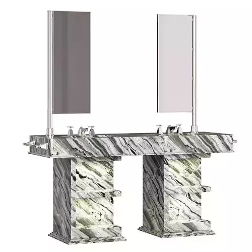 My Love Water Table Vanity  Medium by Devon Devon 3D model