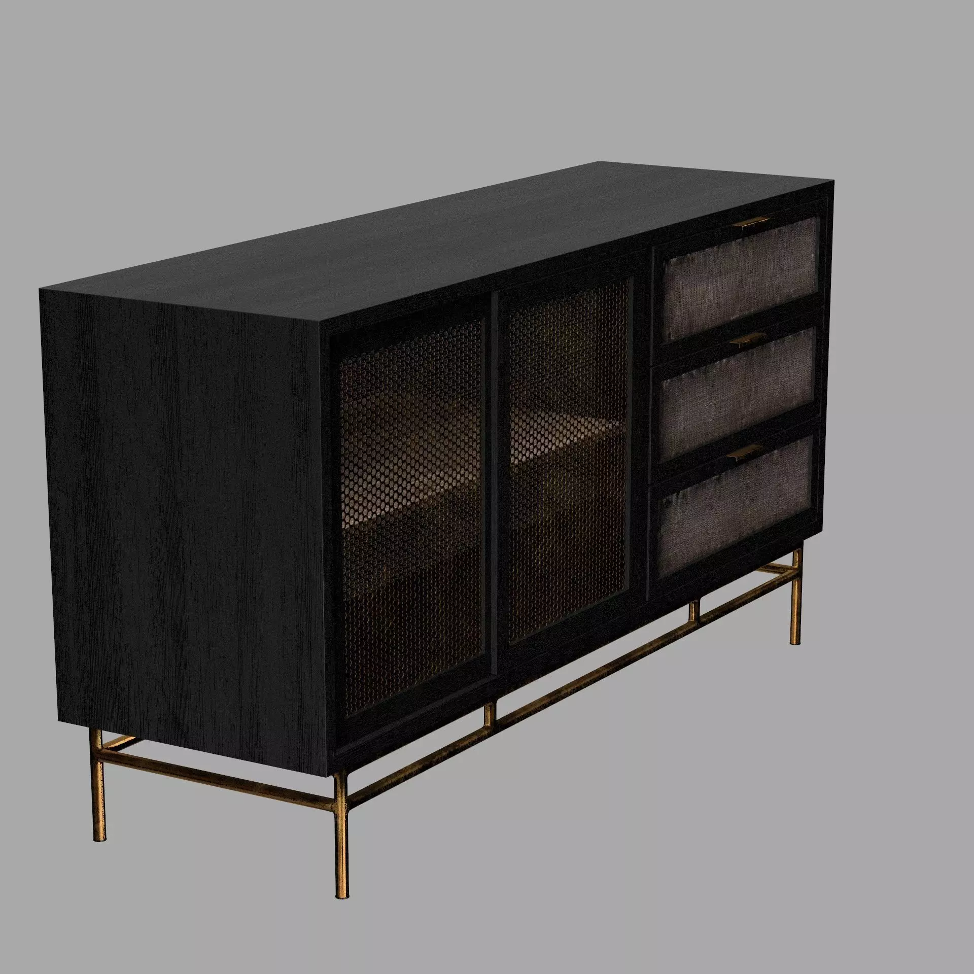 Jolvira Chest of Drawer 3D model_0