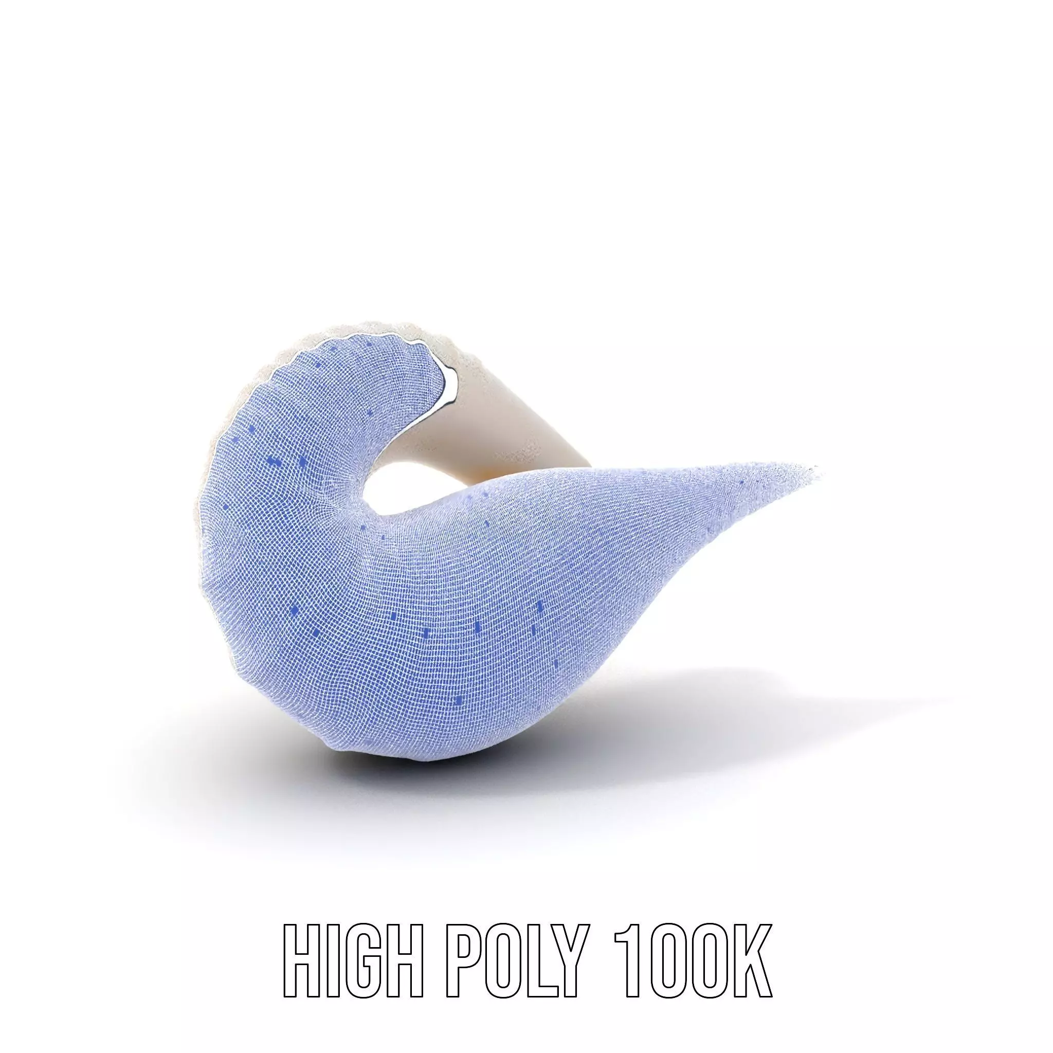 Elegant Spiral Seashell model pack Low-poly 3D model_5