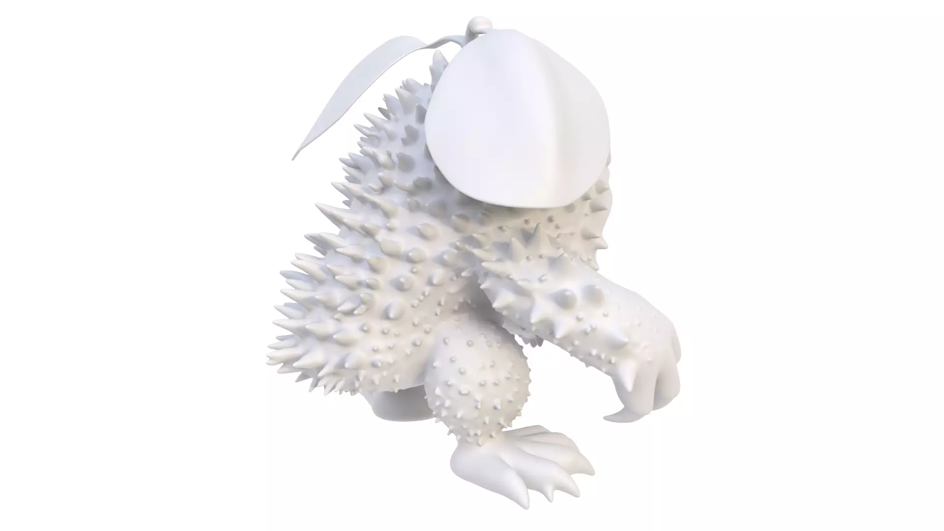 Lychee predator 3D model_6