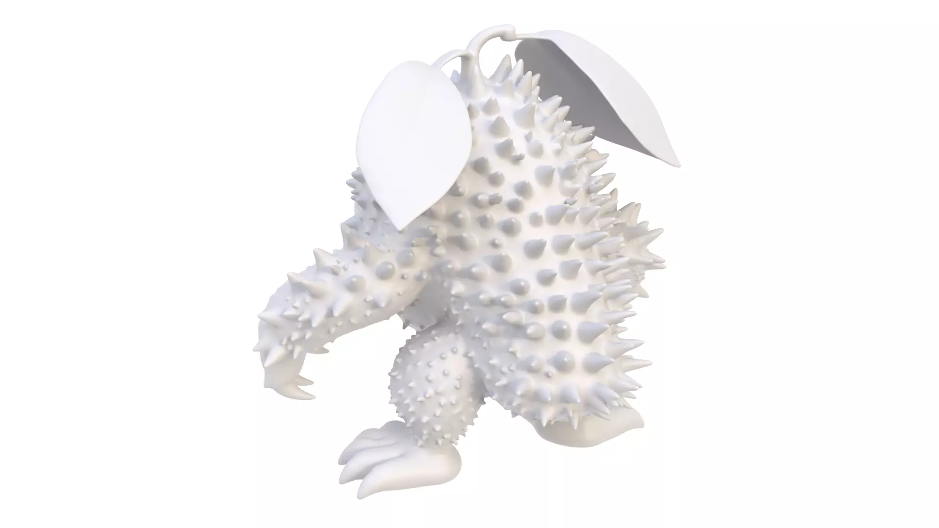 Lychee predator 3D model_4