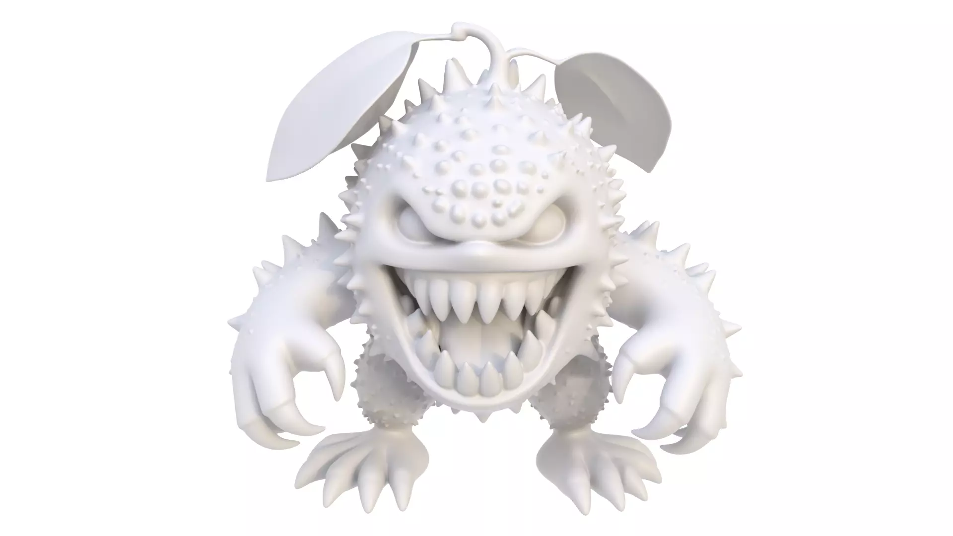 Lychee predator 3D model_8