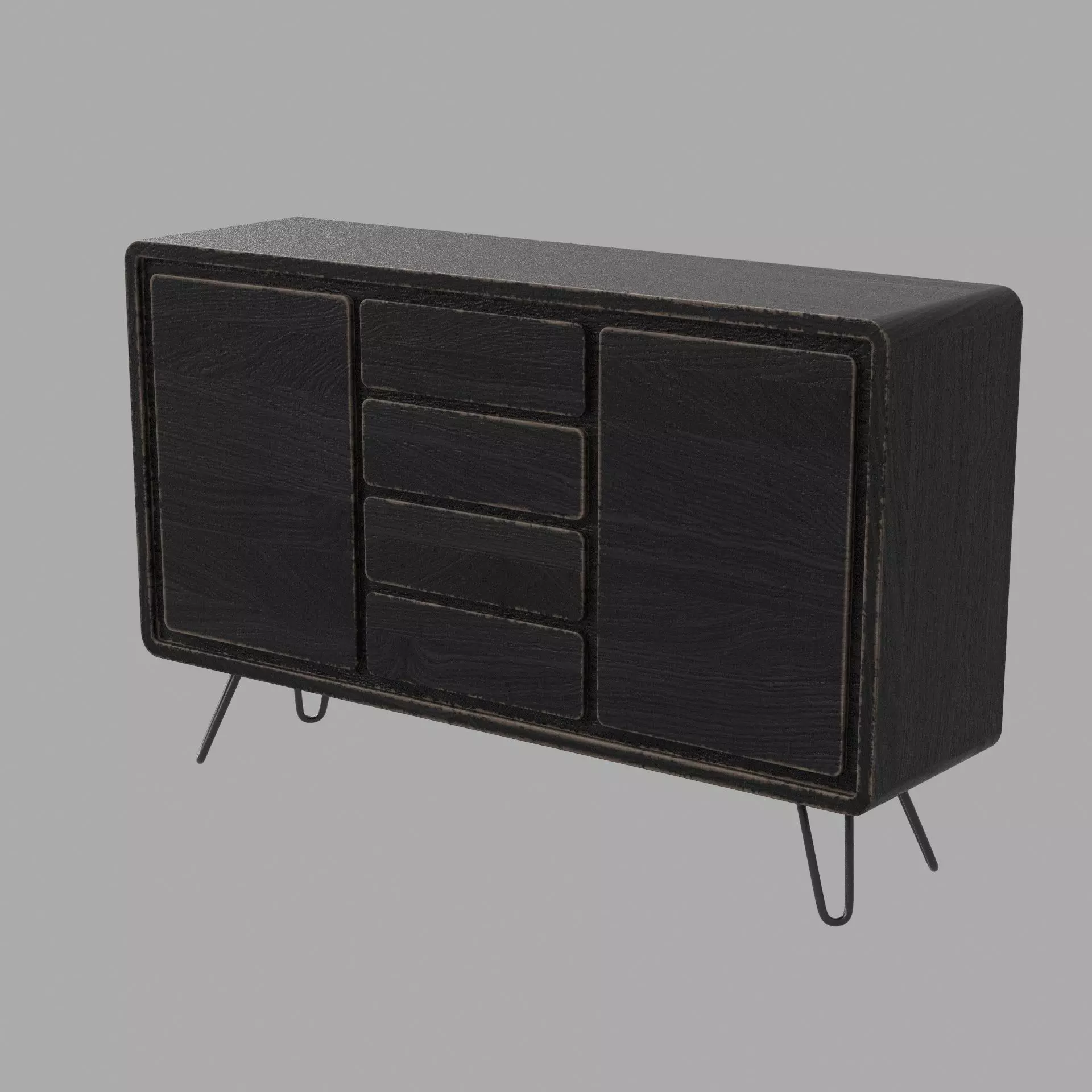 Elzoriane Chest of Drawer 3D model_2