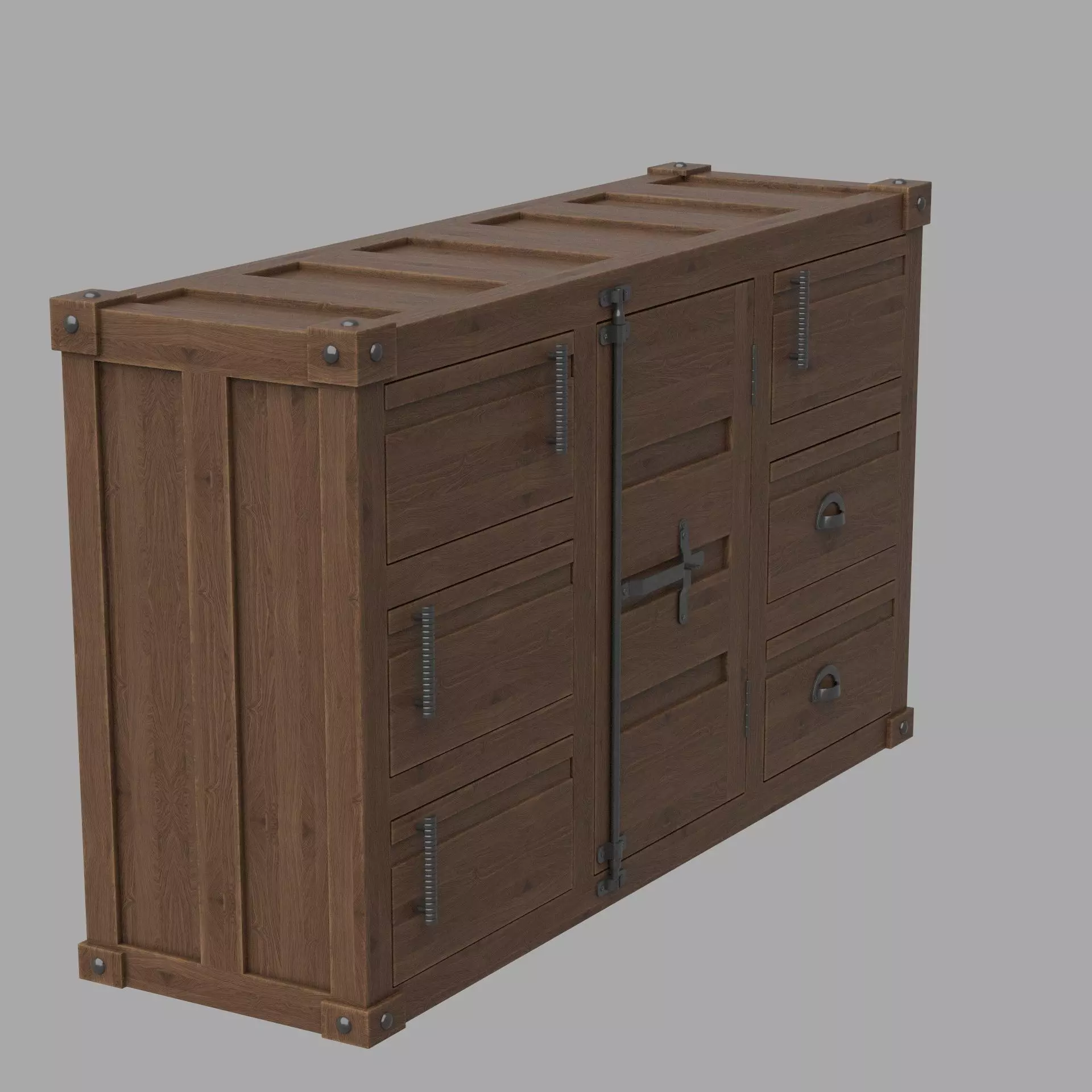 Elthorven Chest of Drawer 3D model_0