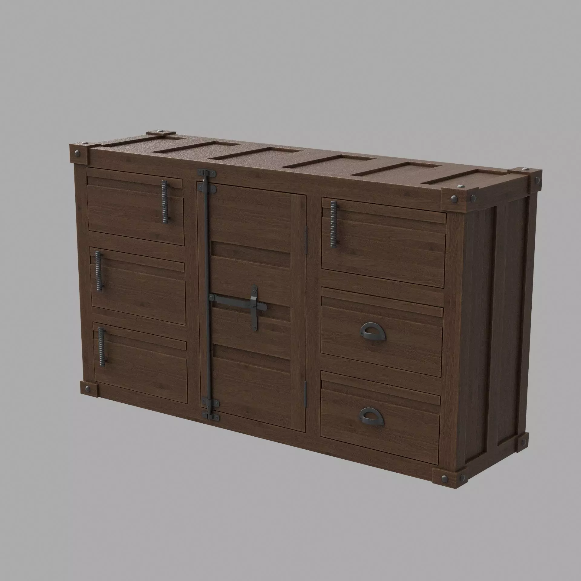 Elthorven Chest of Drawer 3D model_2