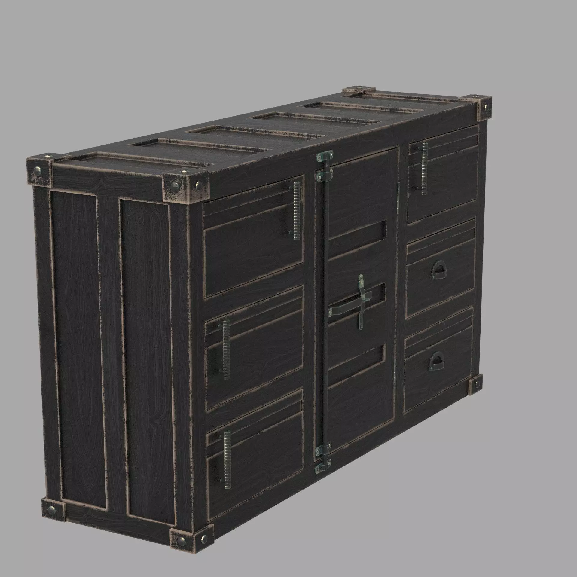 Dralviena Chest of Drawer 3D model_0