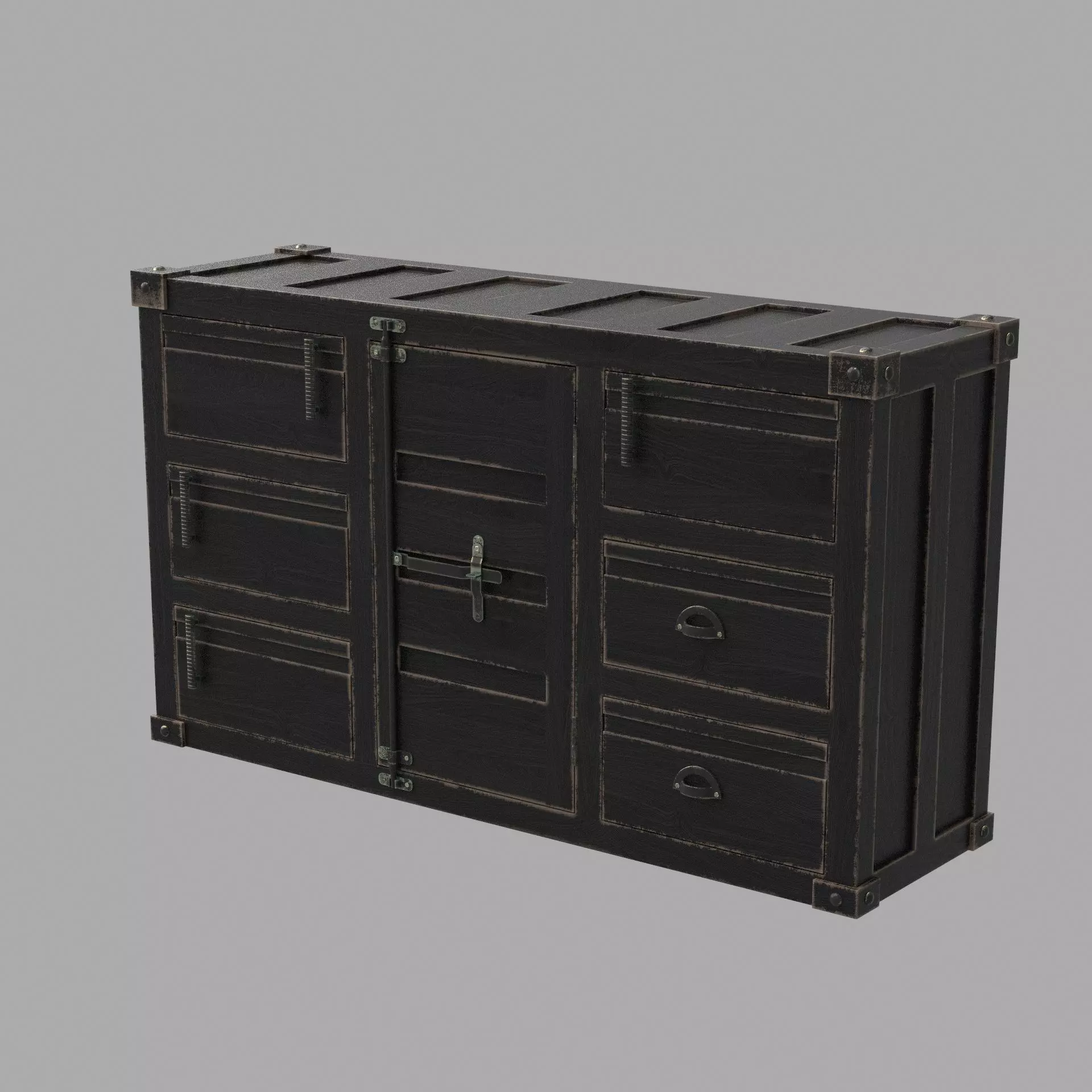 Dralviena Chest of Drawer 3D model_2