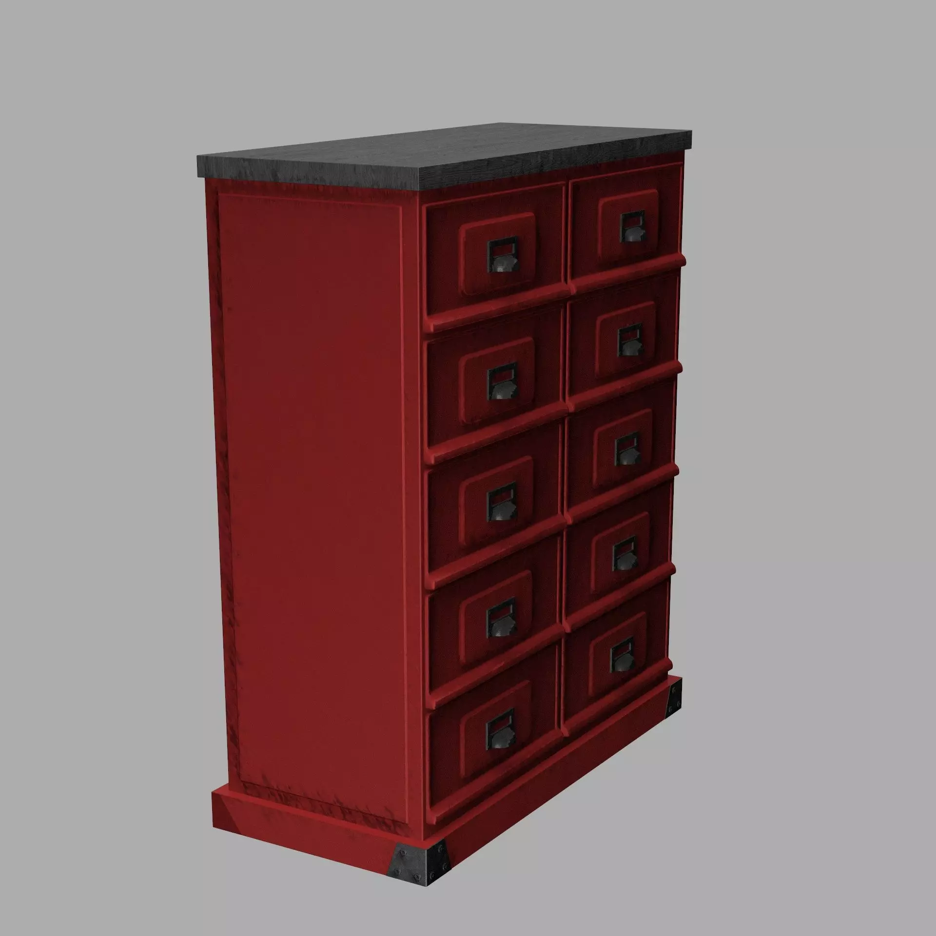 Colverian Chest of Drawer 3D model_0
