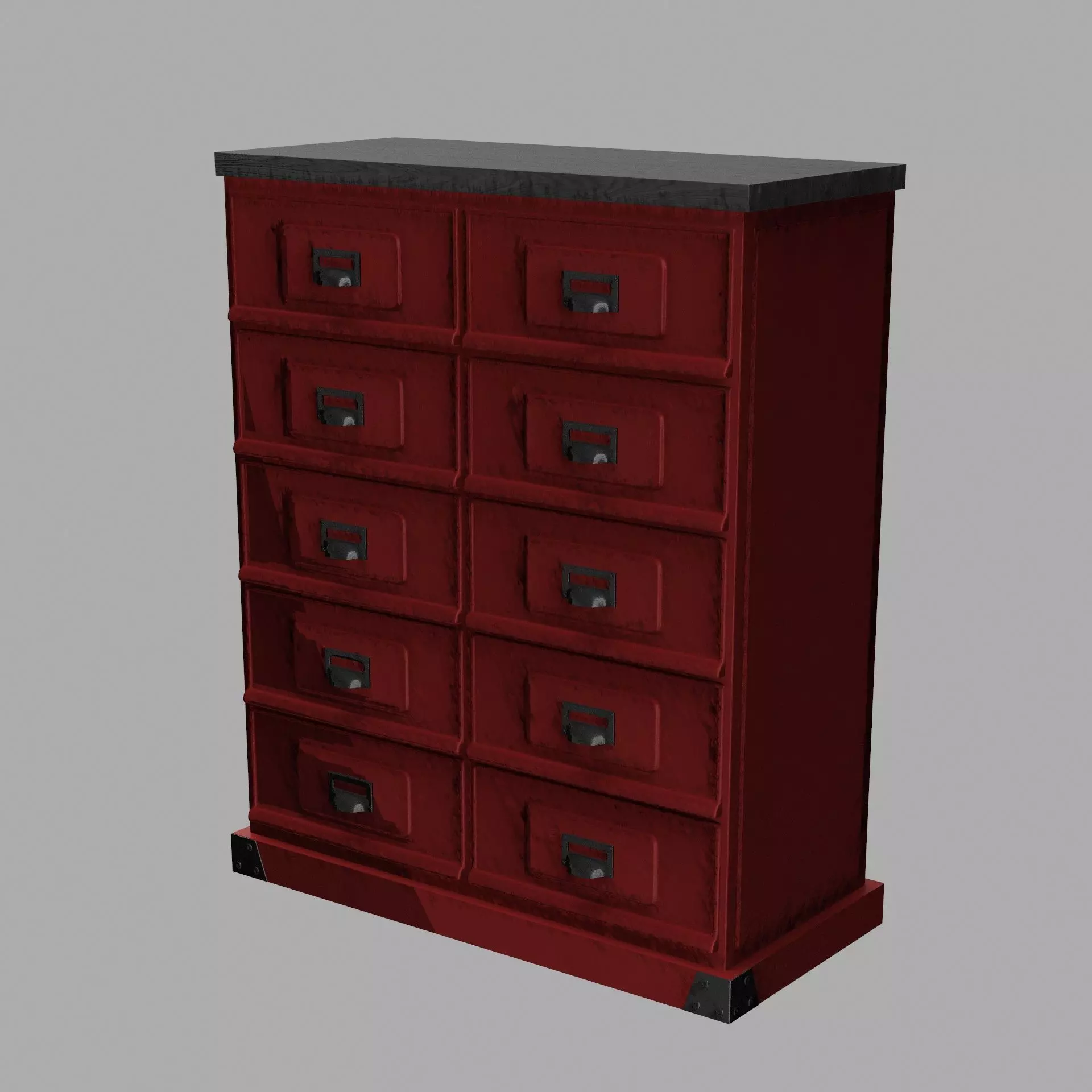 Colverian Chest of Drawer 3D model_2