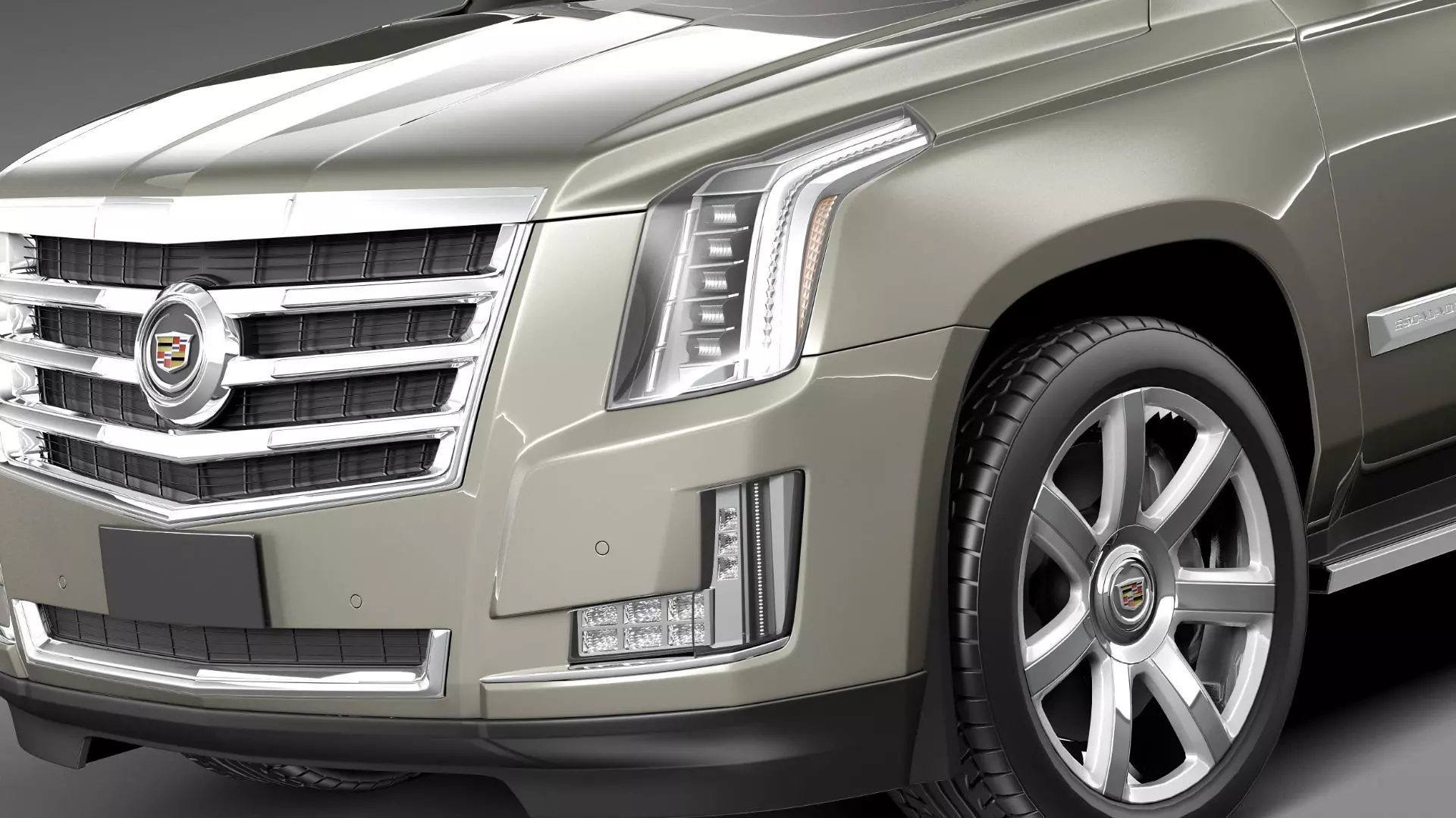 Cadillac Escalade 2015 3D model_2