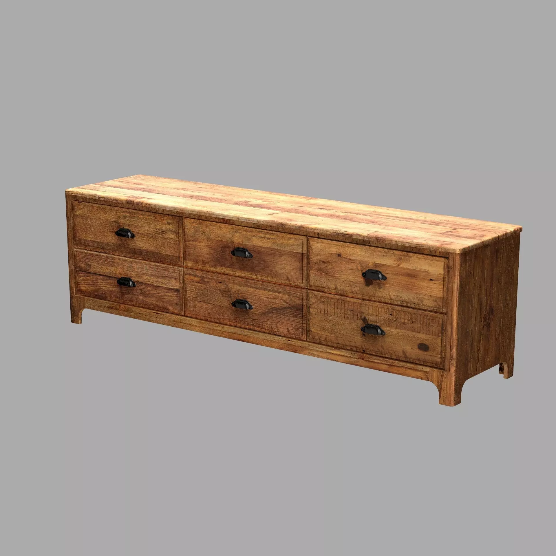 Bralven Chest of Drawer 3D model_2