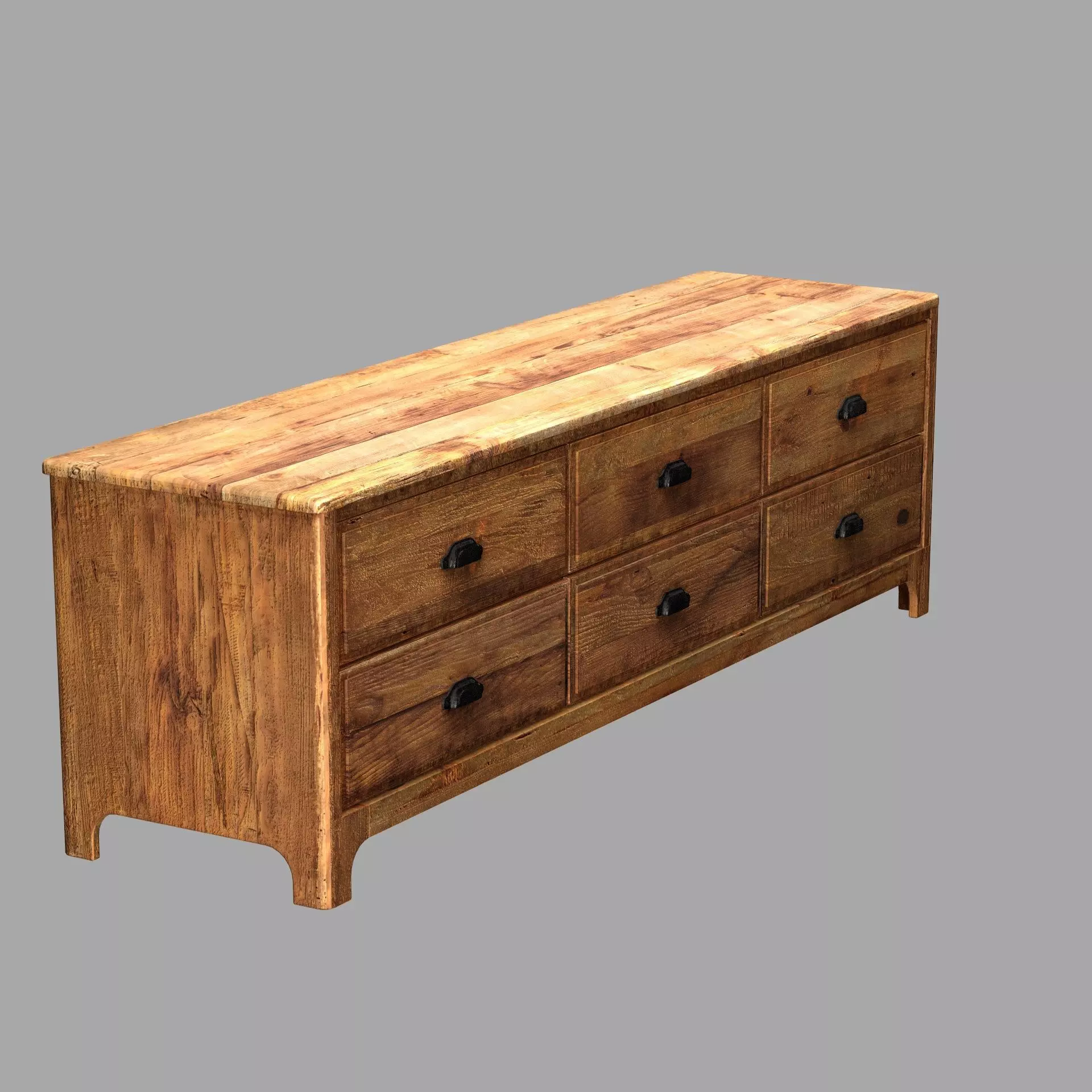 Bralven Chest of Drawer 3D model_0