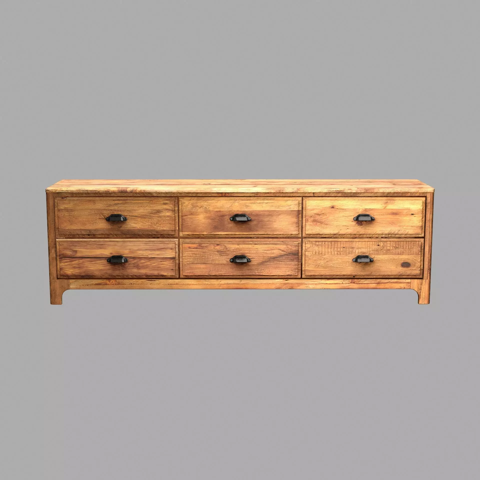 Bralven Chest of Drawer 3D model_1