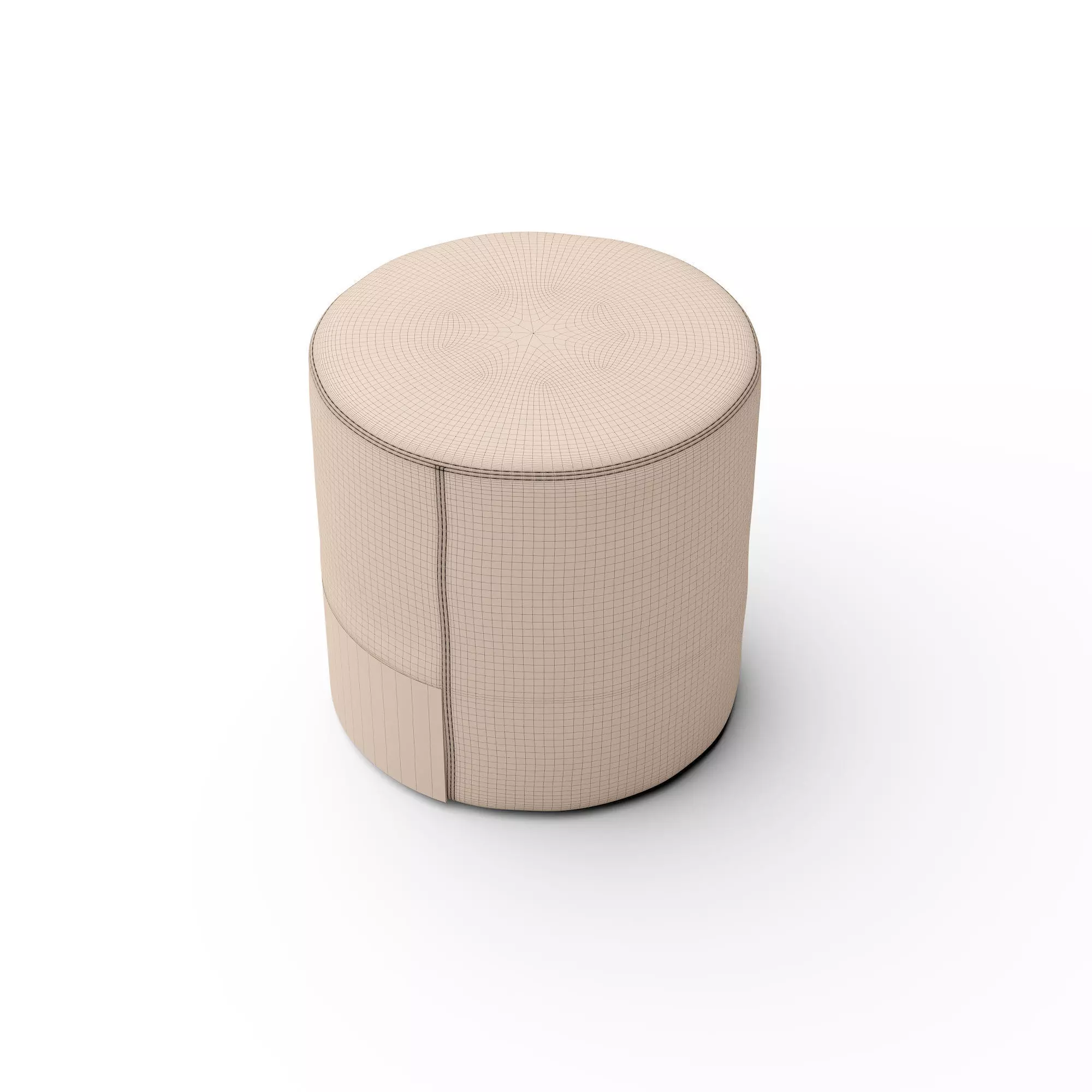 Ambrose Pouf 3D model_2