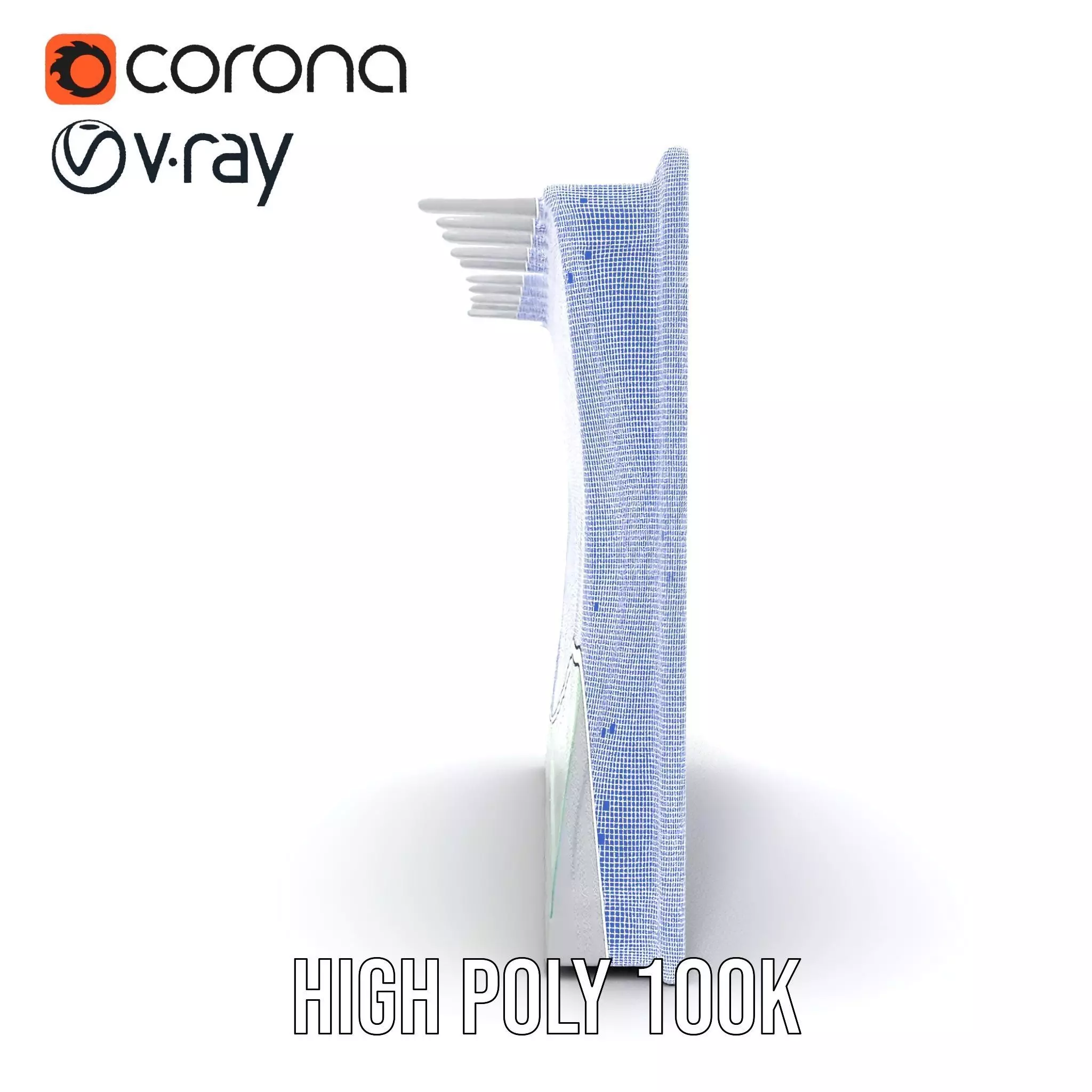 Modern Whiteboard Glossy model pack Low-poly 3D model_32