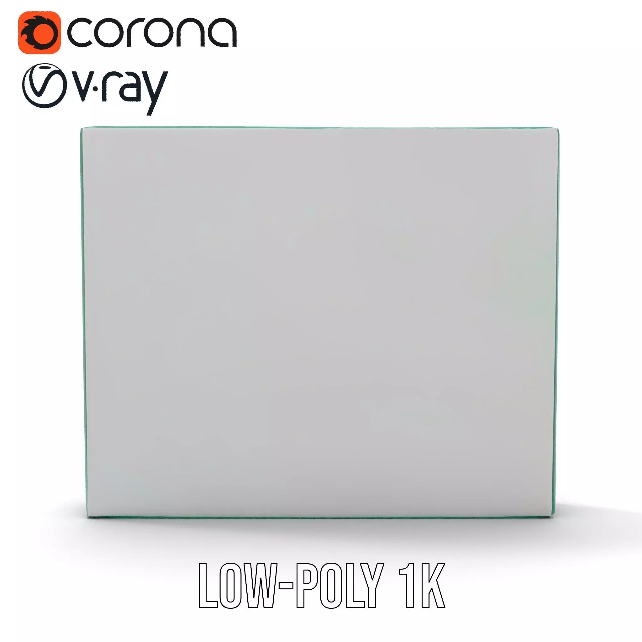 Modern Whiteboard Glossy model pack Low-poly 3D model_17