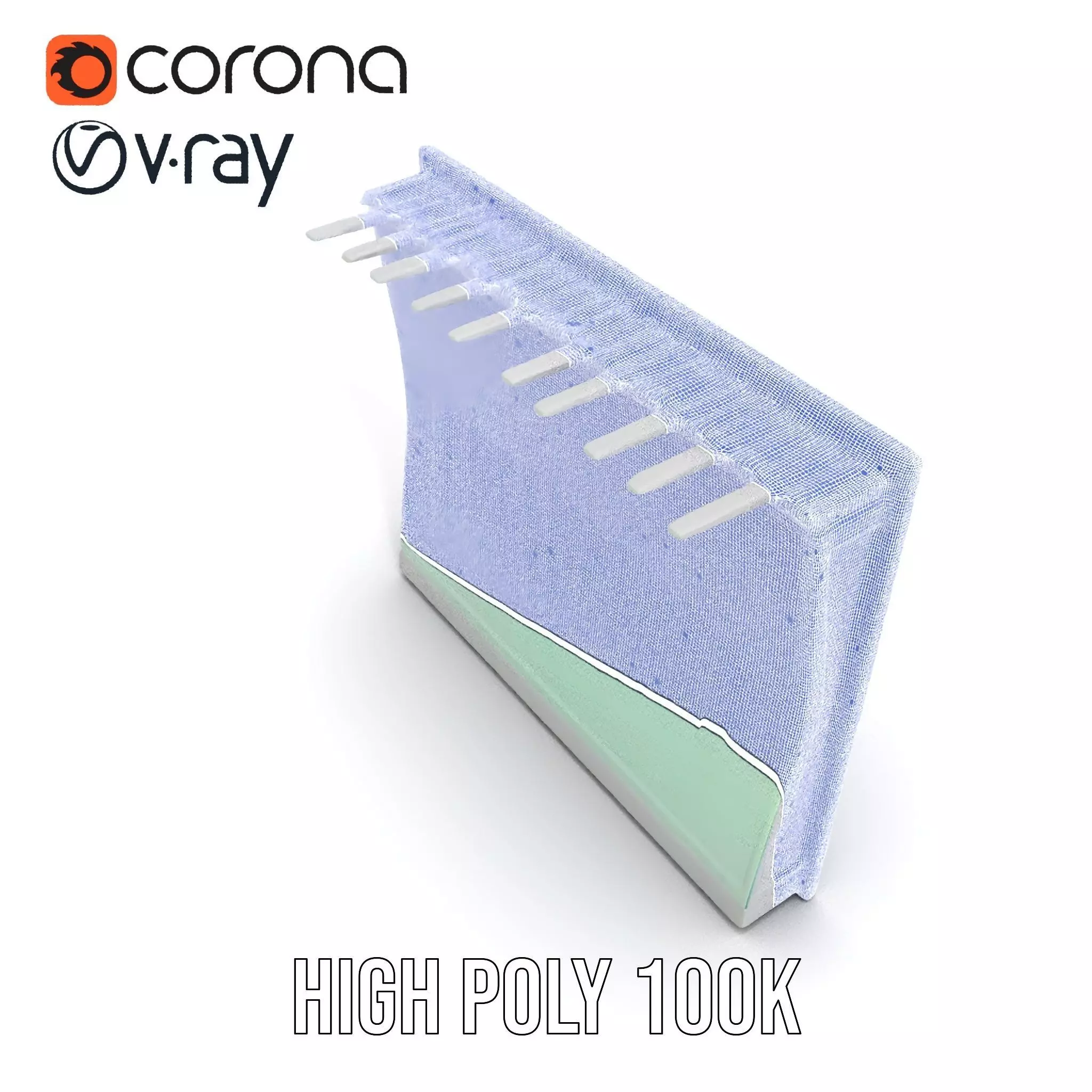 Modern Whiteboard Glossy model pack Low-poly 3D model_29