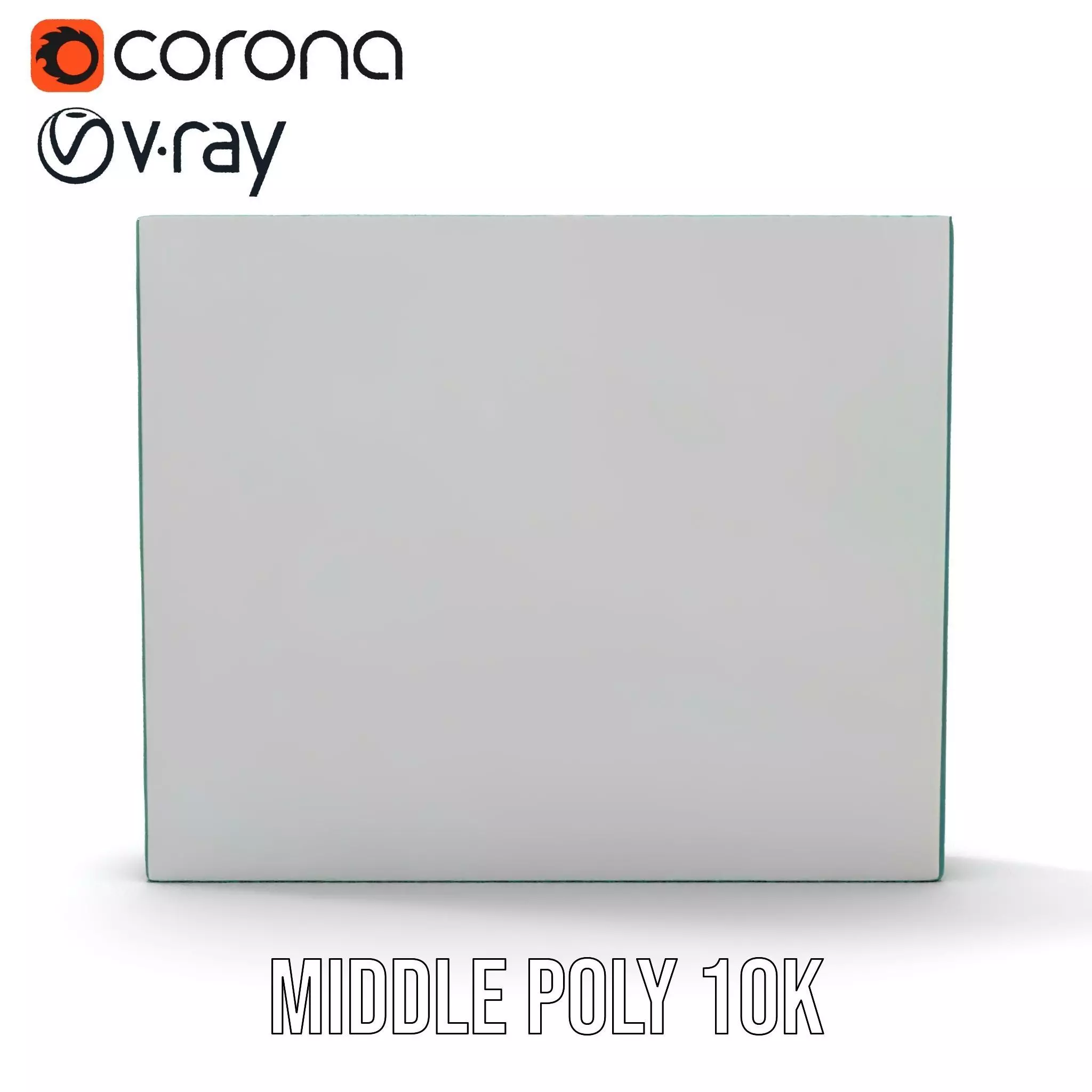 Modern Whiteboard Glossy model pack Low-poly 3D model_14
