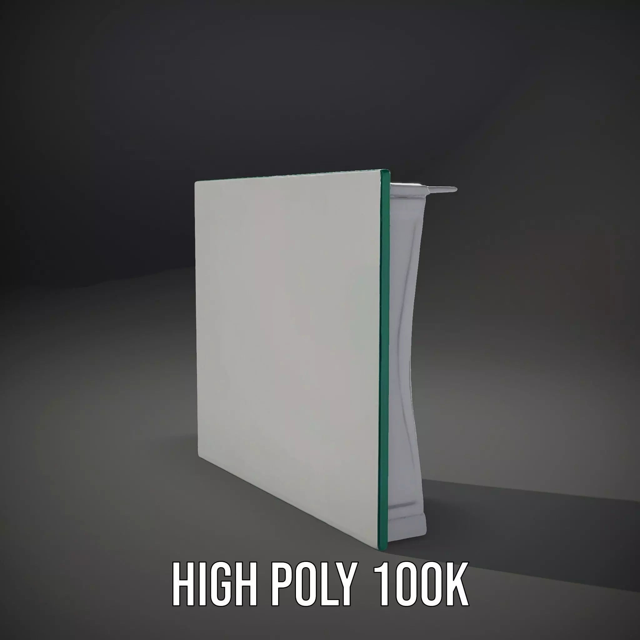 Modern Whiteboard Glossy model pack Low-poly 3D model_9