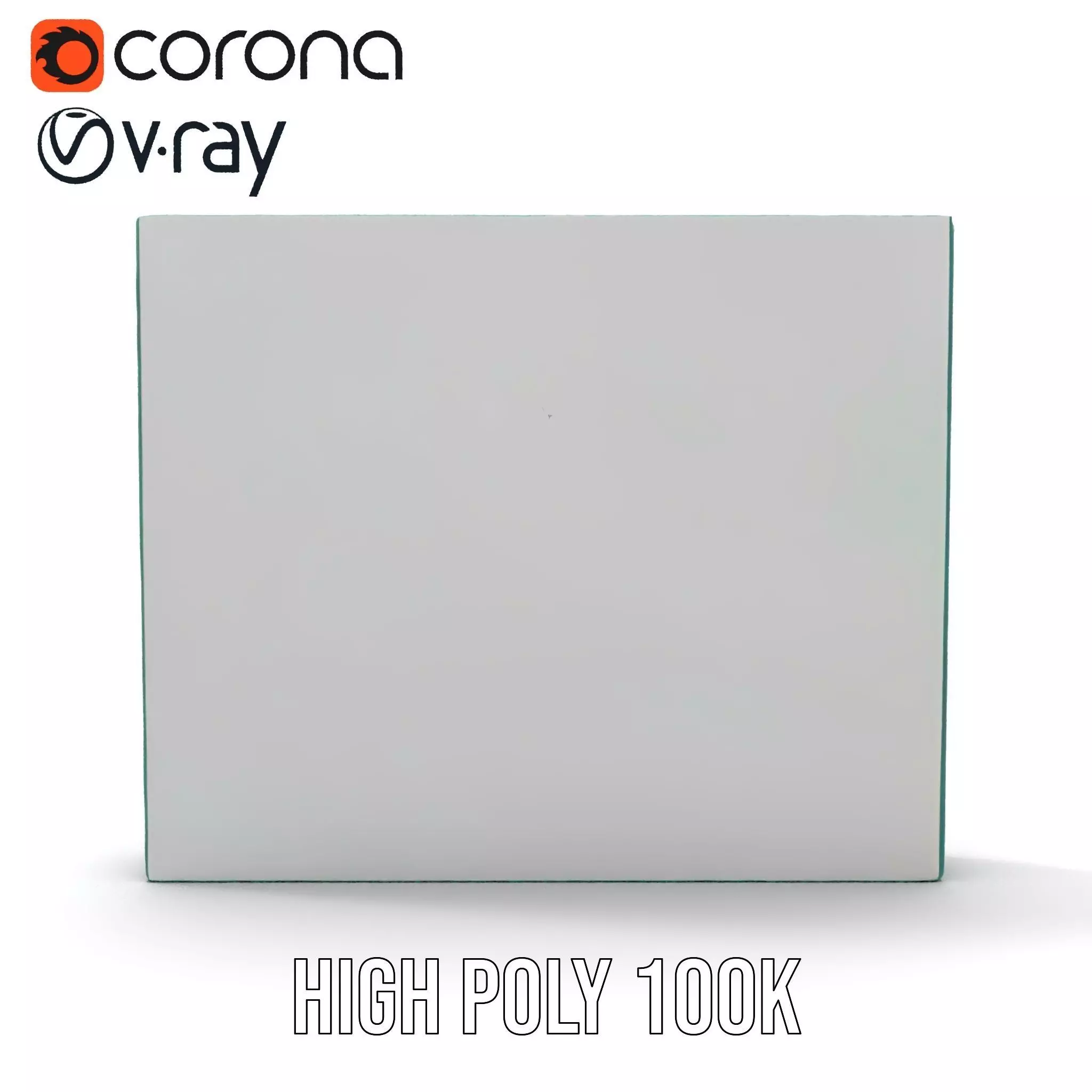 Modern Whiteboard Glossy model pack Low-poly 3D model_33