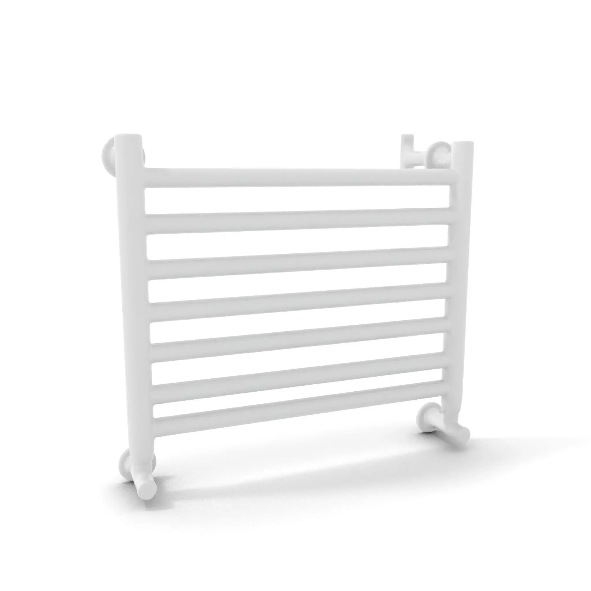 Chrome Towel Radiator model pack Low-poly 3D model_0