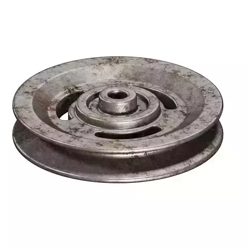 Rusty Gym Machine Pulley