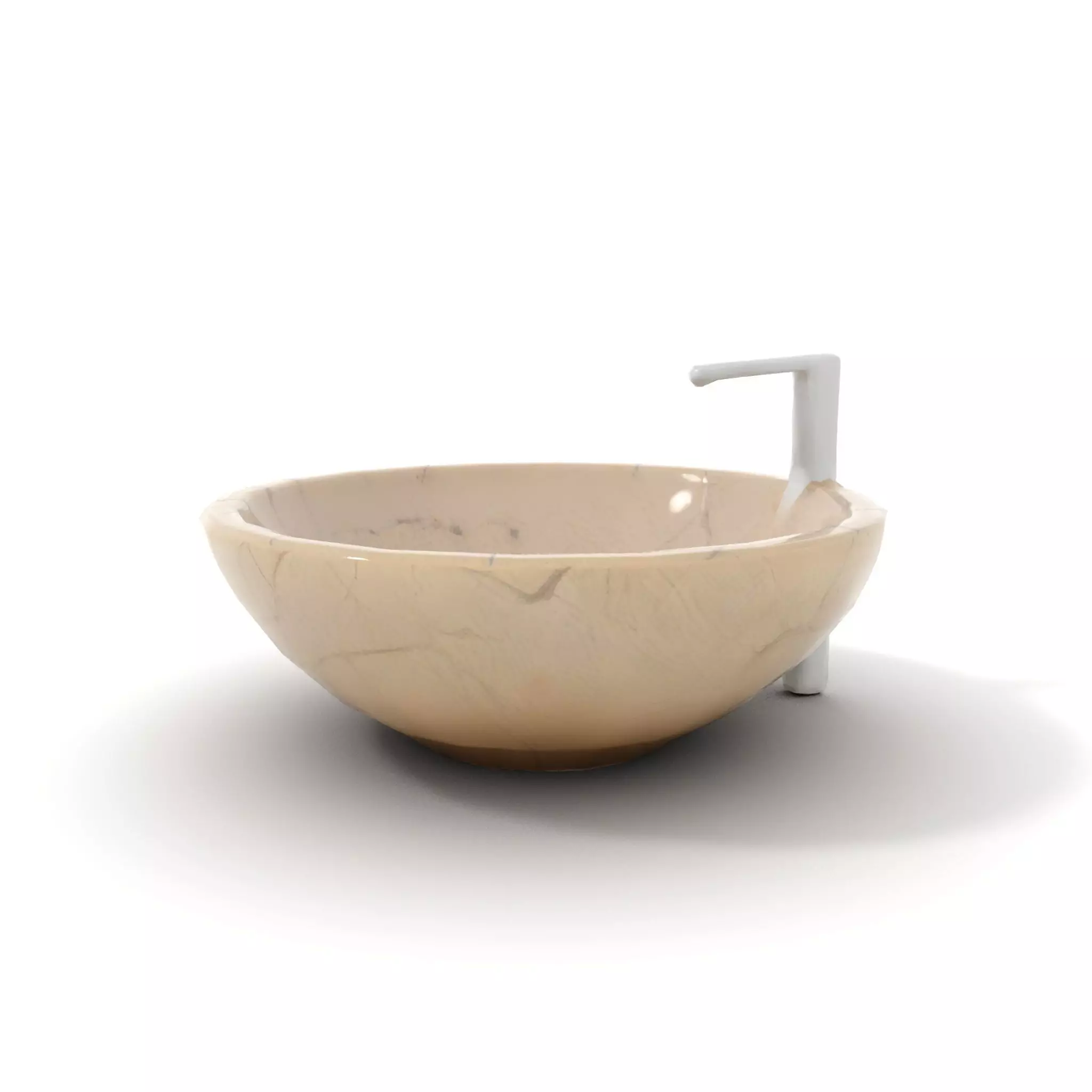 Elegant Marble Basin model pack Low-poly 3D model_15